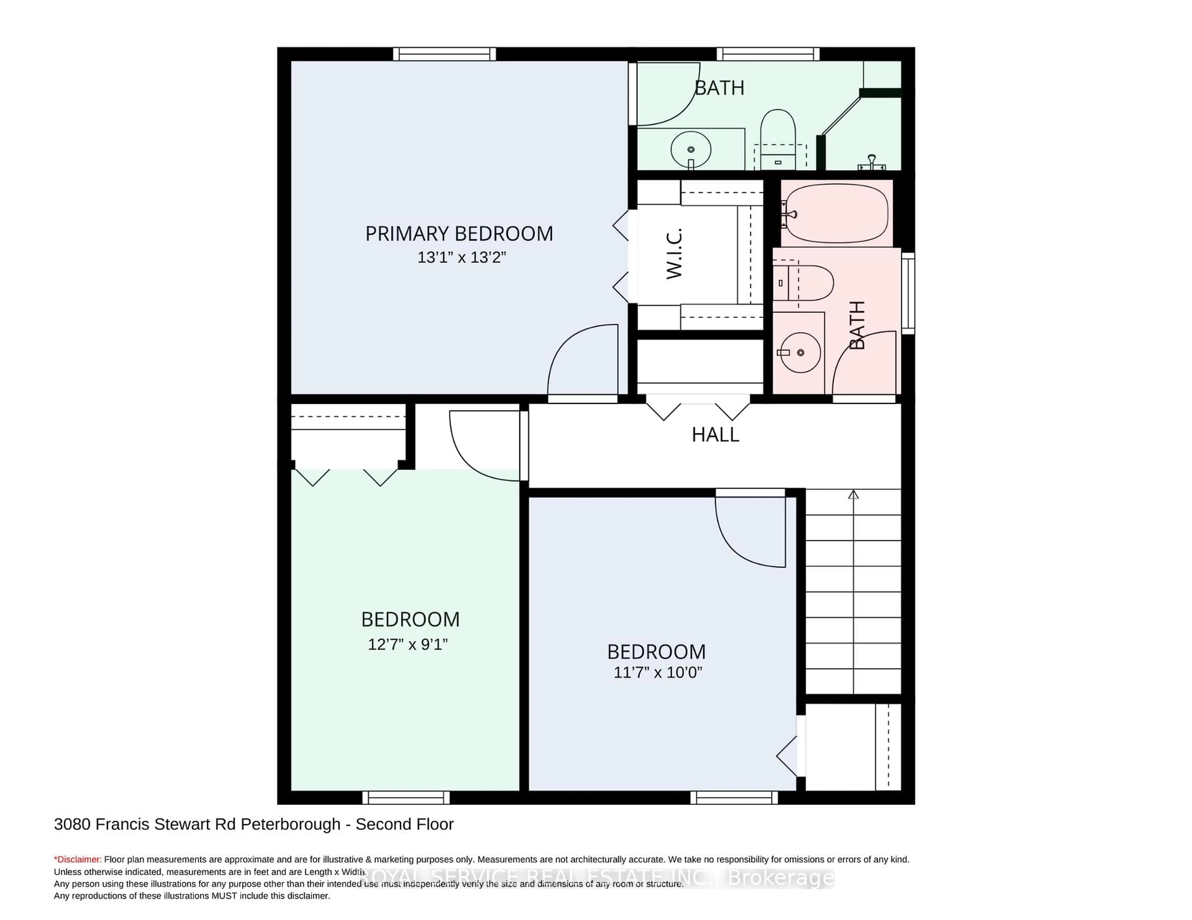 Floor plan for 3080 Frances Stewart Rd, Peterborough Ontario K9H 7J7