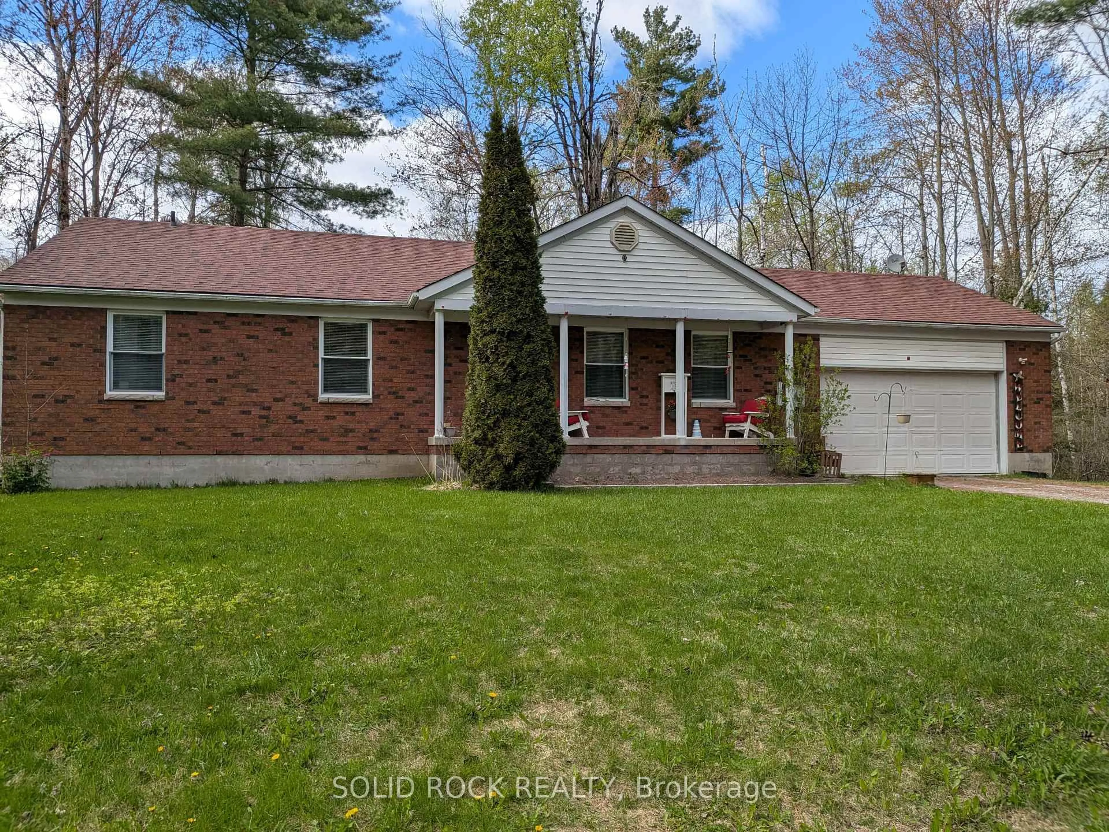 A pic from outside/outdoor area/front of a property/back of a property/a pic from drone, street for 1326 12th Line, Trent Hills Ontario K0L 1L0