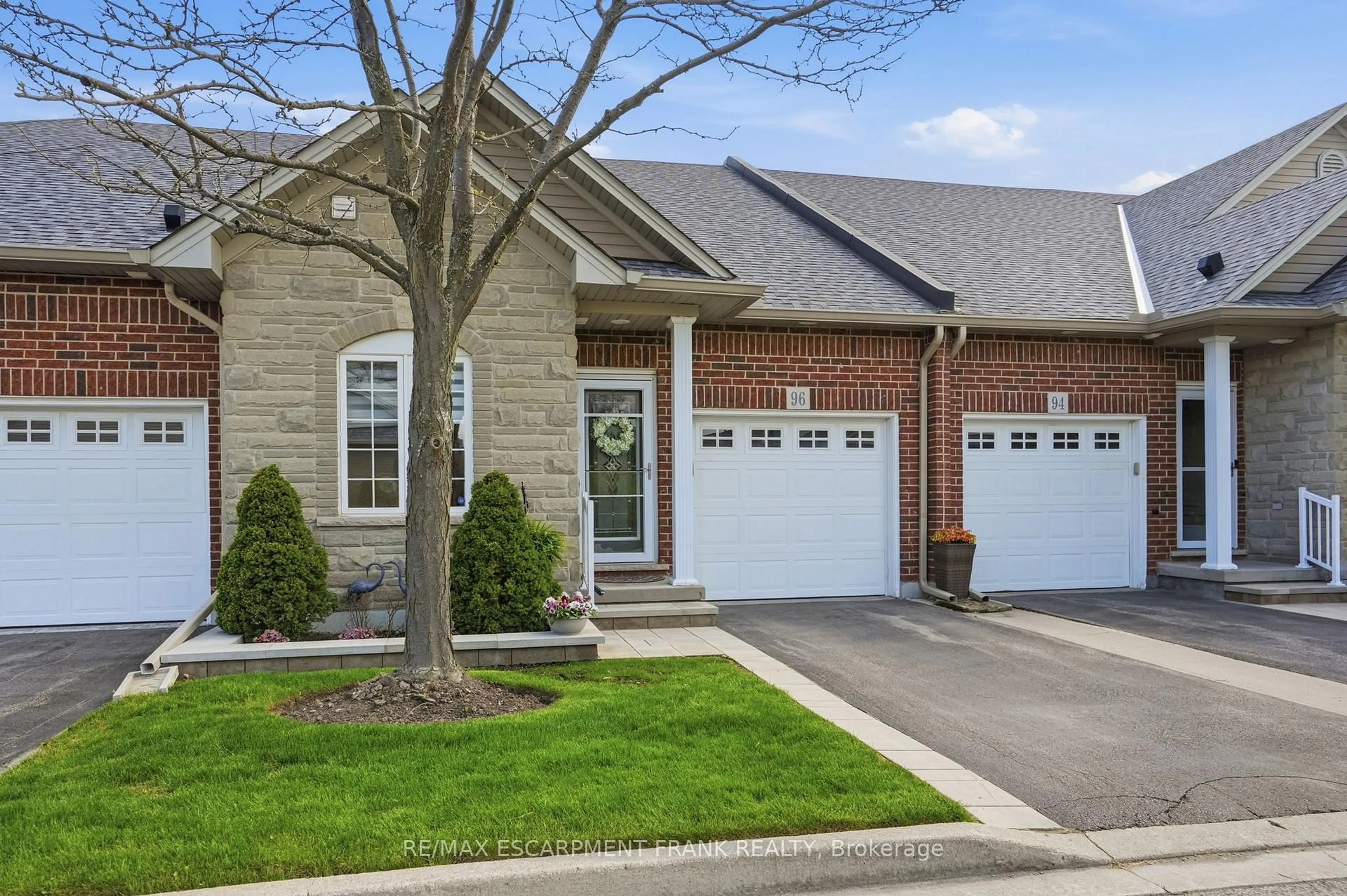 Home with brick exterior material, street for 96 Abbotsford Tr, Hamilton Ontario L9B 0A4