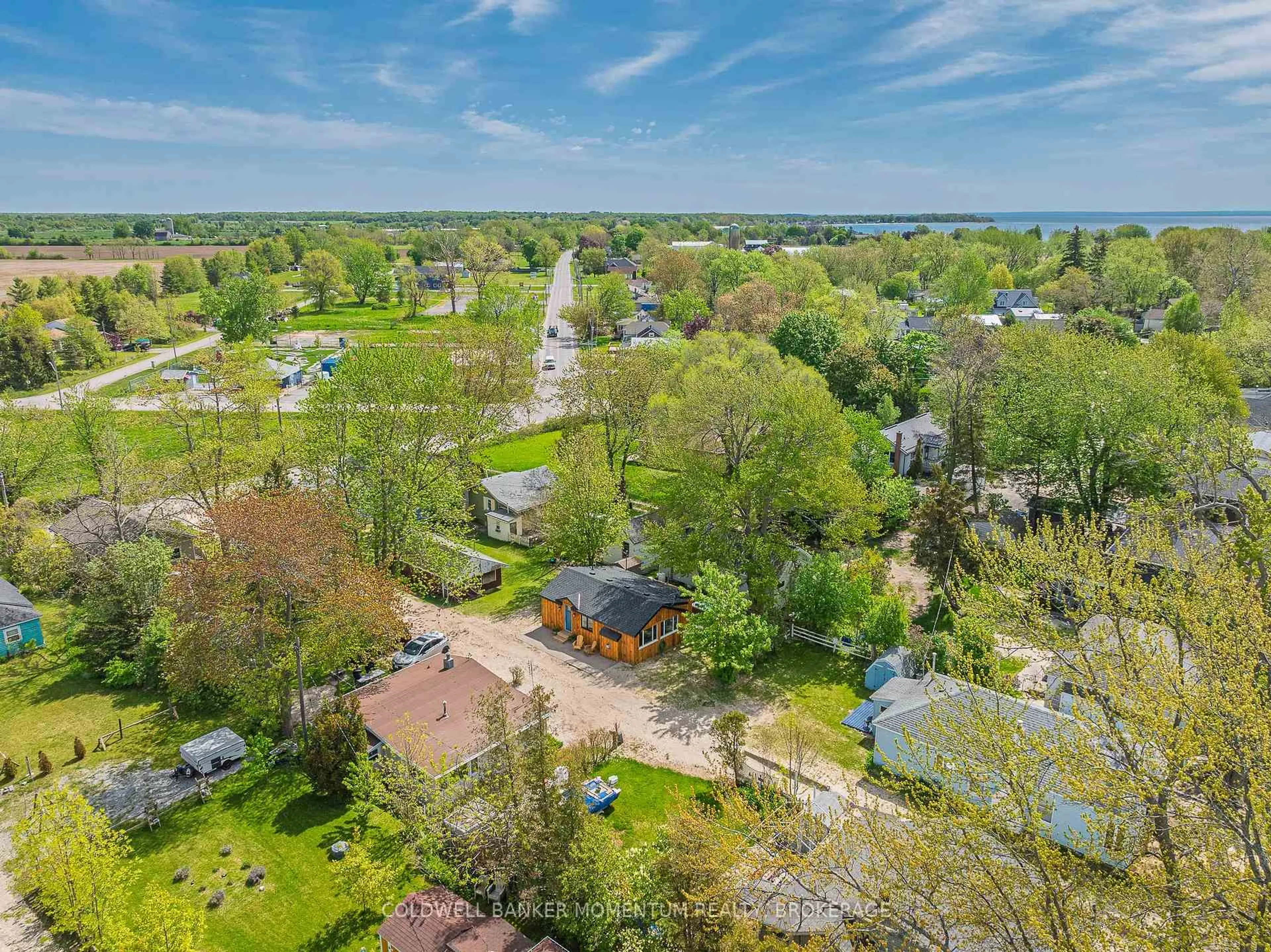 A pic from outside/outdoor area/front of a property/back of a property/a pic from drone, water/lake/river/ocean view for 12221 Lakeshore Rd, Wainfleet Ontario L0S 1V0