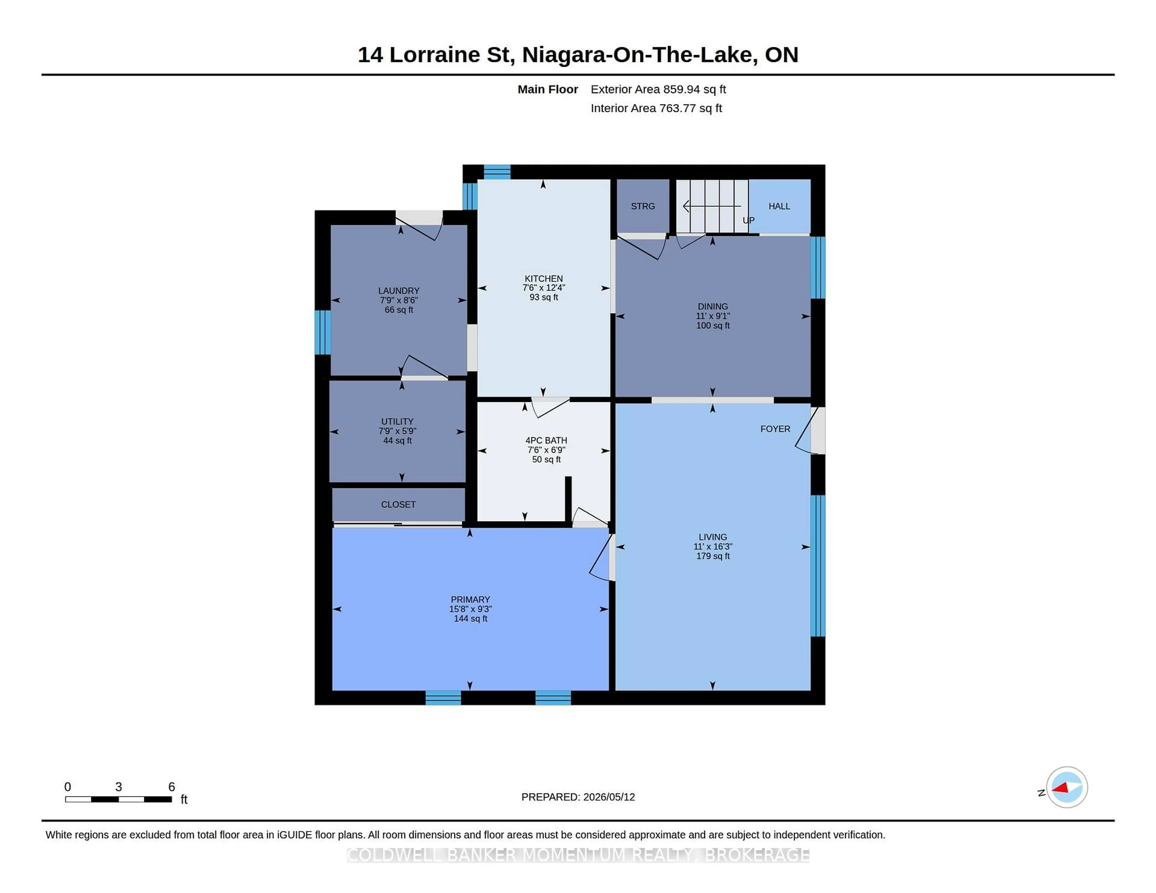 Floor plan for 14 Lorraine St, Niagara-on-the-Lake Ontario L0S 1T0
