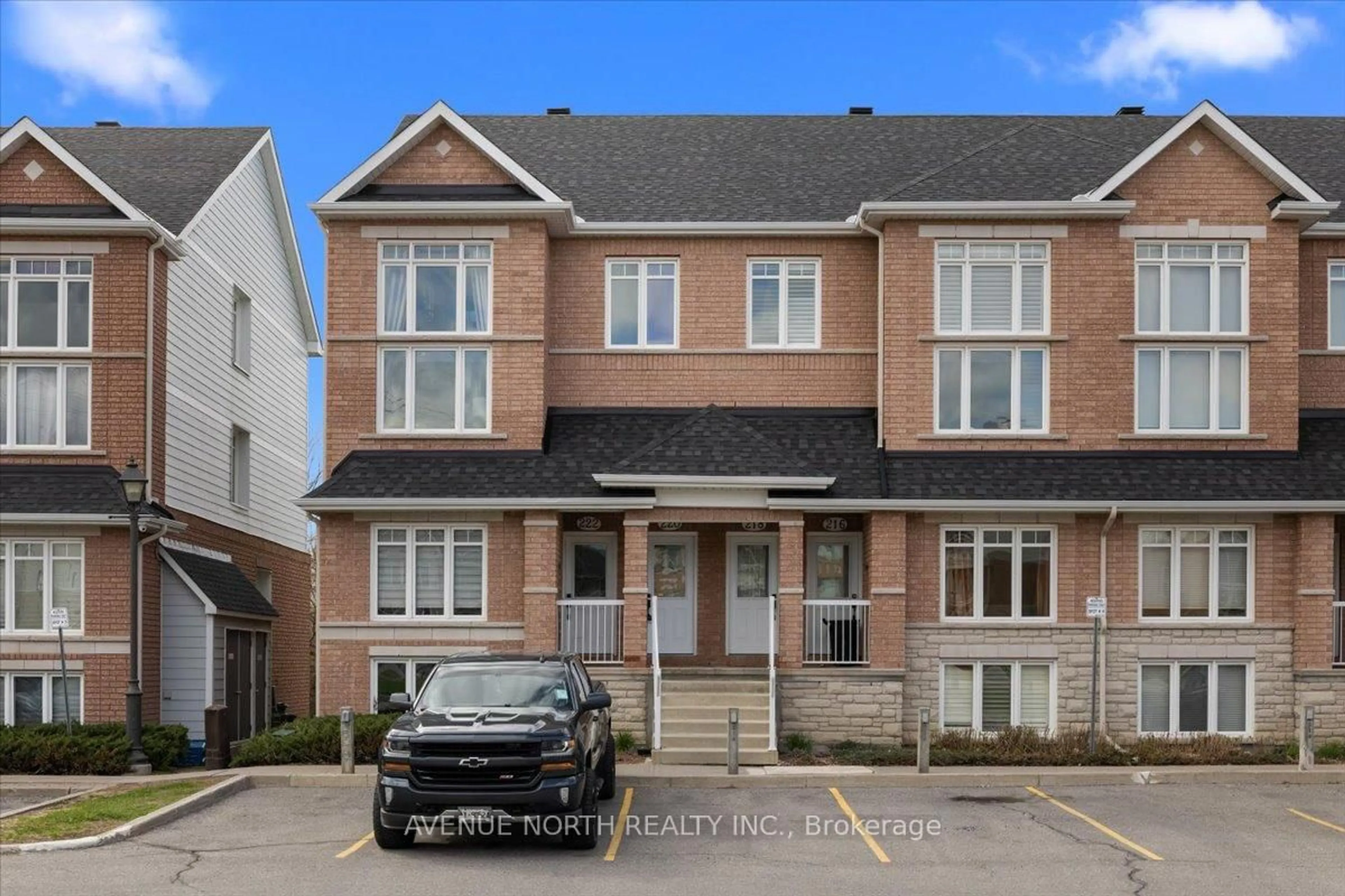 A pic from outside/outdoor area/front of a property/back of a property/a pic from drone, street for 220 Tivoli Private #25, Ottawa Ontario K2E 0A7