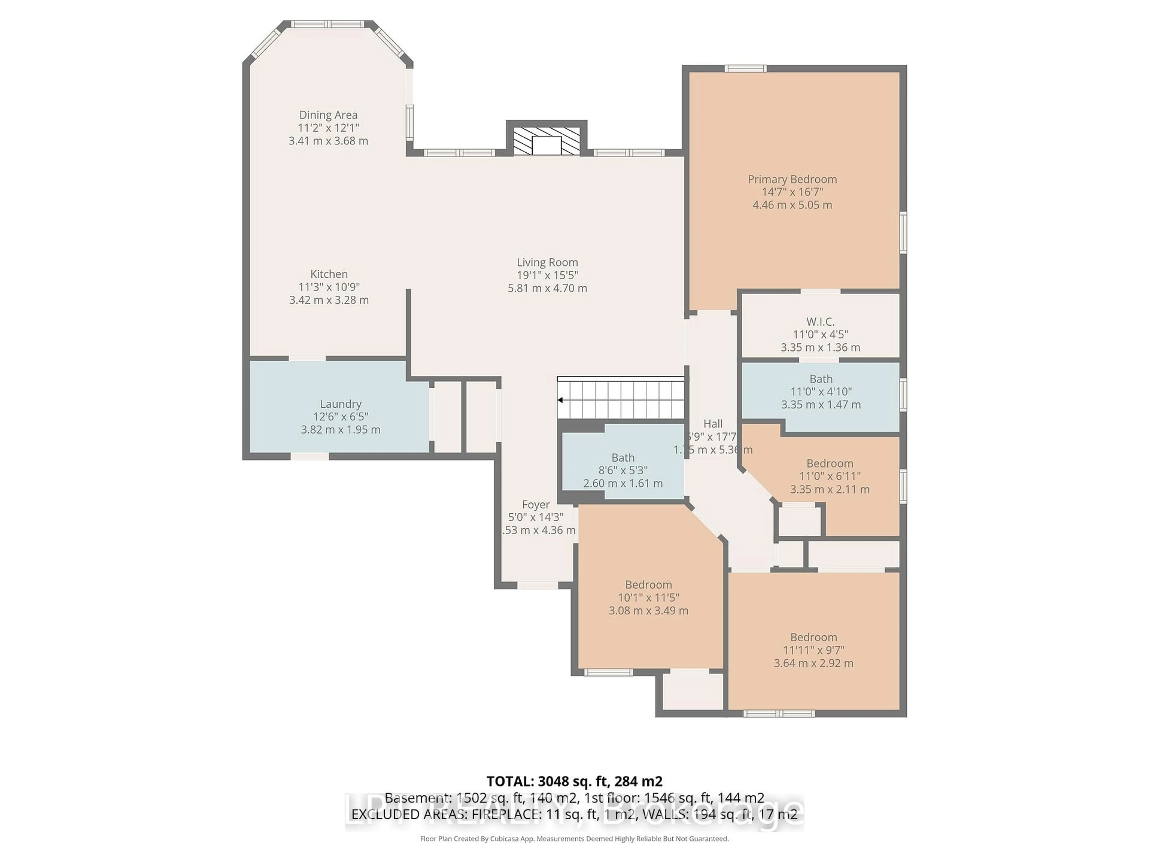 Floor plan for 164 Abagail St, Strathroy-Caradoc Ontario N7G 4H4