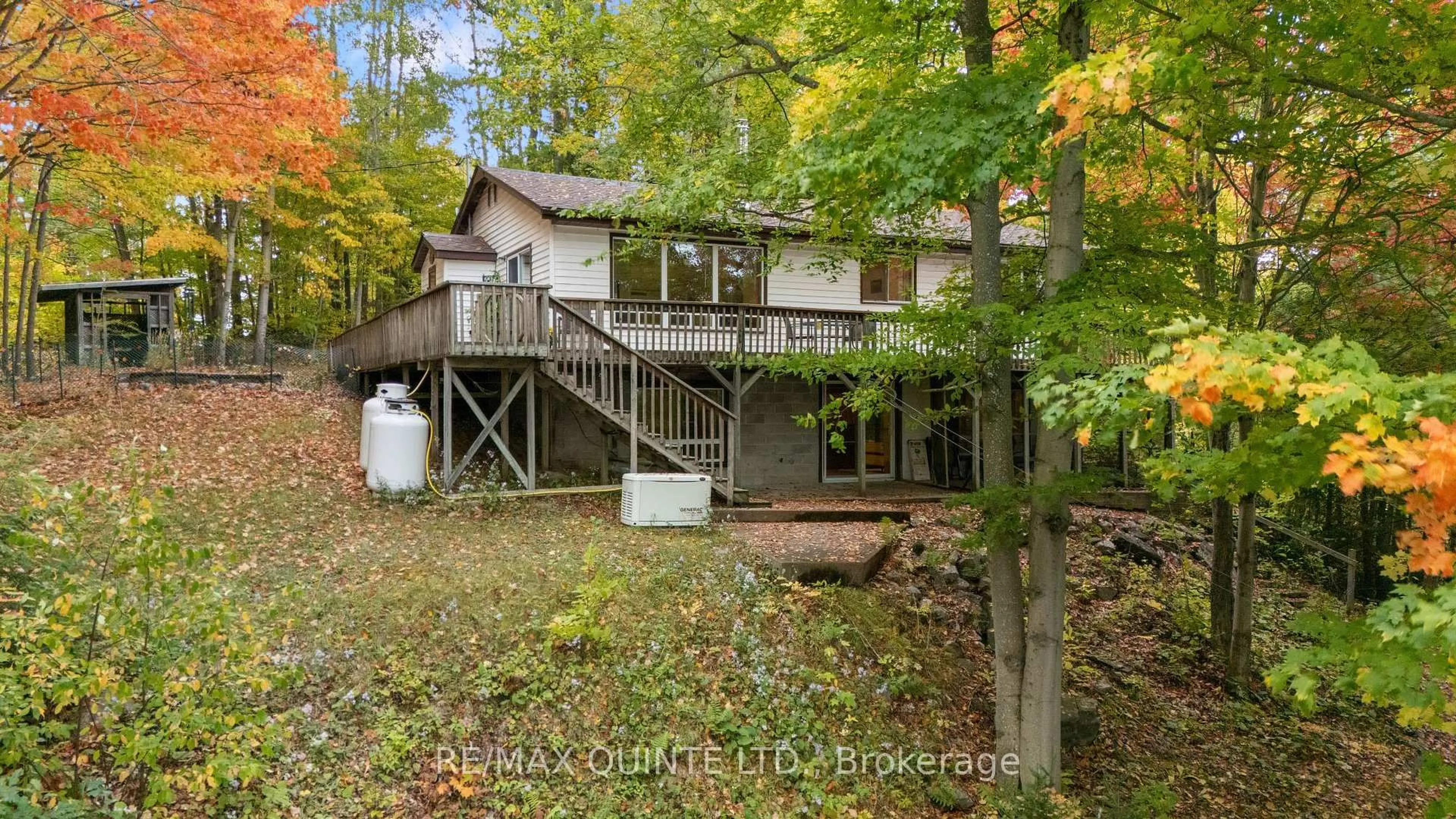 A pic from outside/outdoor area/front of a property/back of a property/a pic from drone, unknown for 538 Skene Rd, Hastings Ontario K0L 1W0