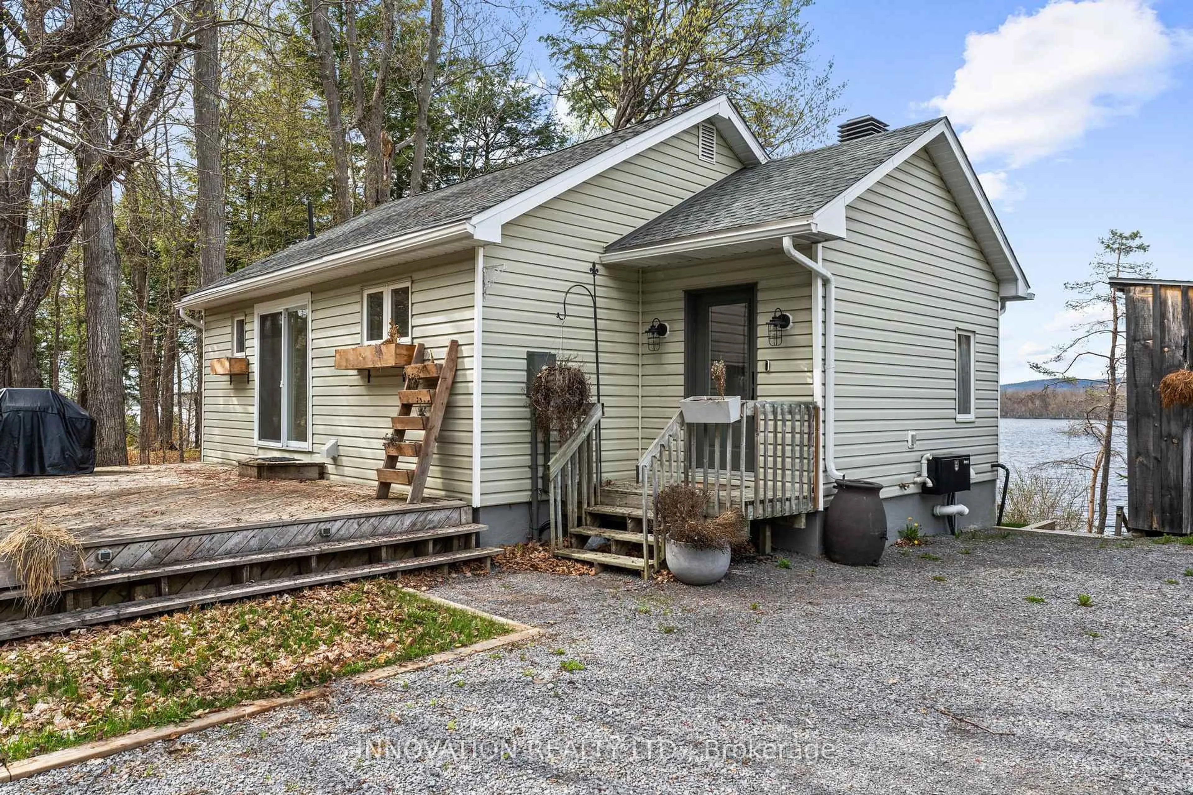 Home with vinyl exterior material, street for 300 Riverwood Dr, Ottawa Ontario K0A 3M0