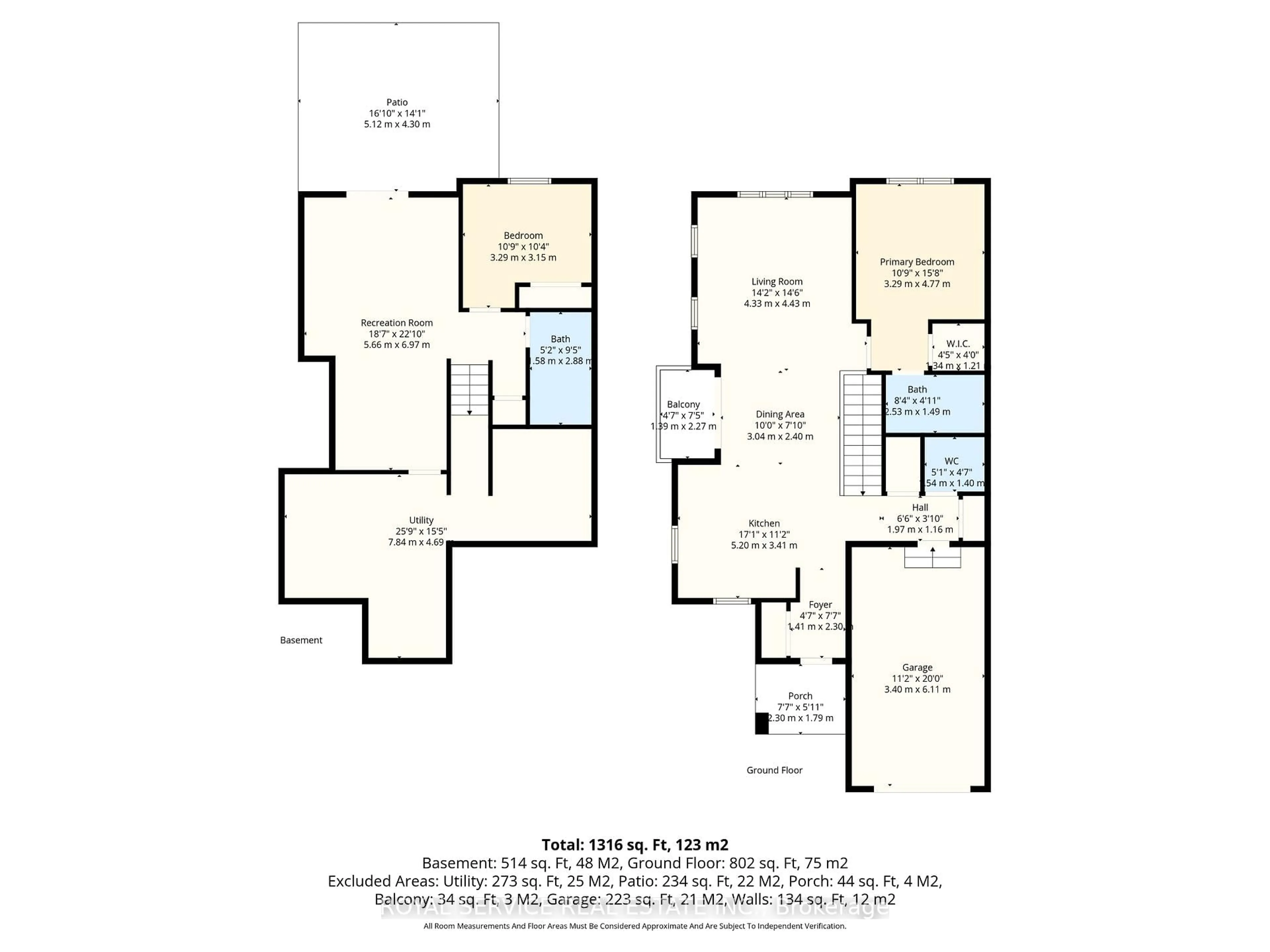 Floor plan for 16 Prairie Run Rd, Cramahe Ontario K0K 1S0