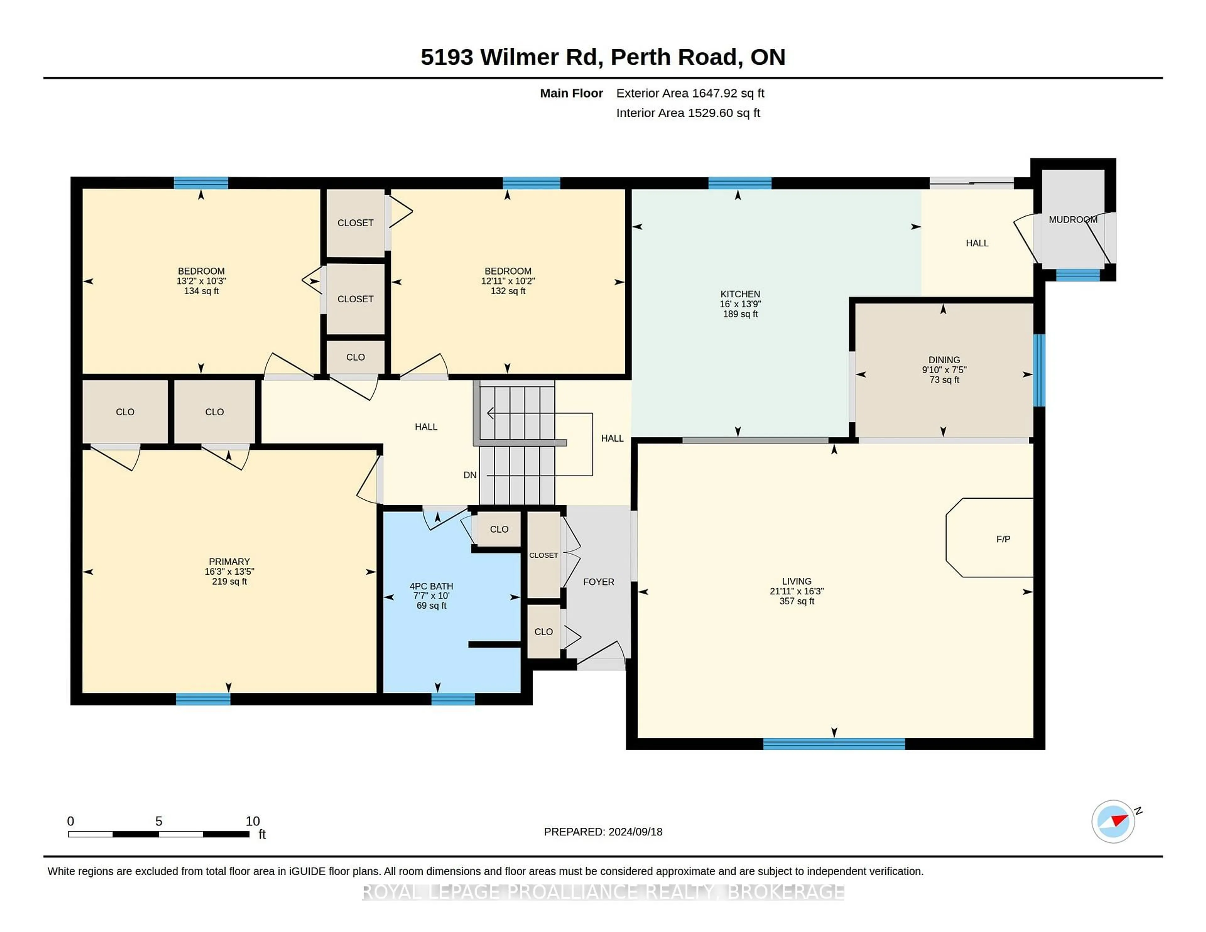 Floor plan for 5193 Wilmer Rd, Perth Road Ontario K0H 2L0