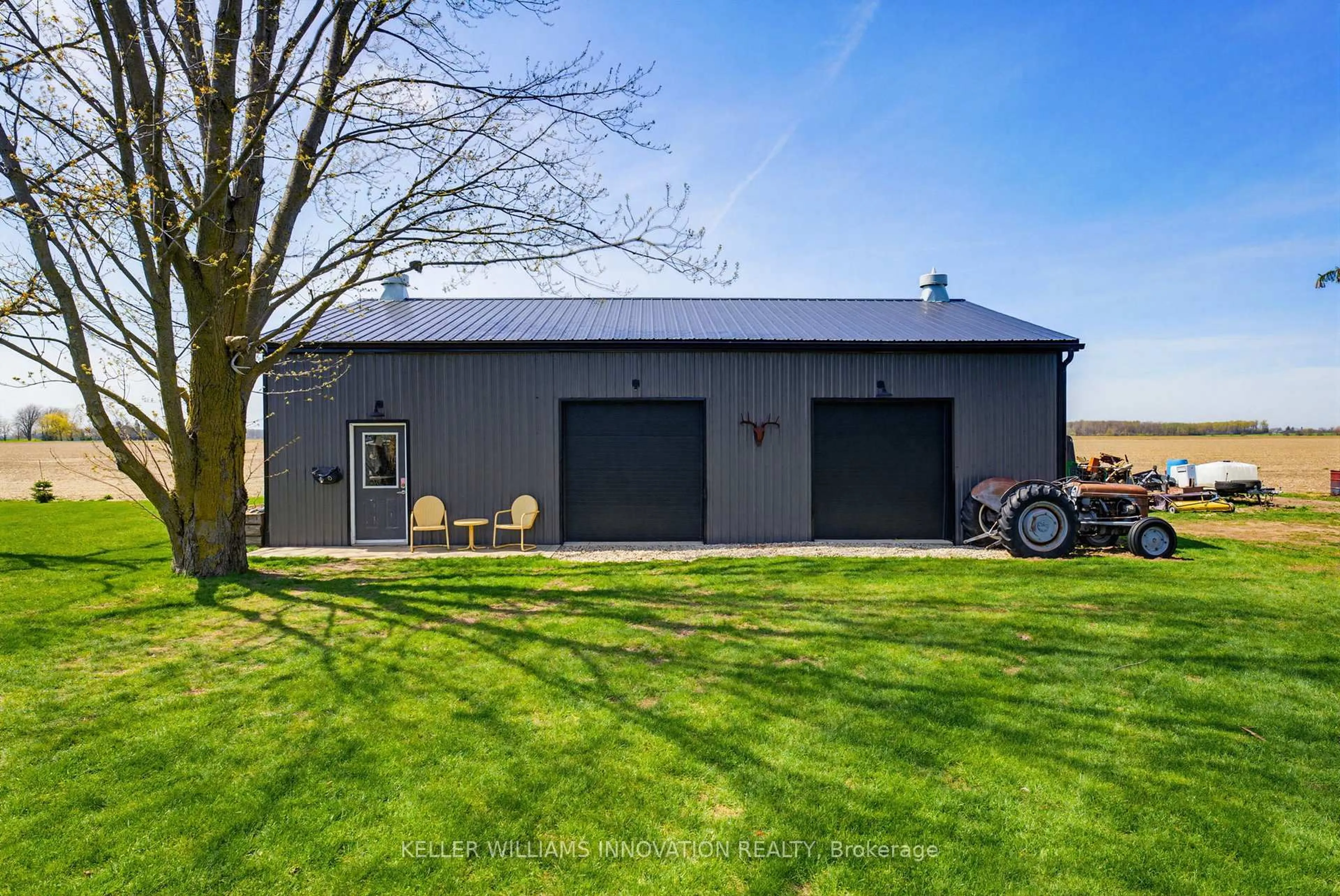 A pic from outside/outdoor area/front of a property/back of a property/a pic from drone, building for 6342 Line 60 Line, North Perth Ontario N0K 1P0