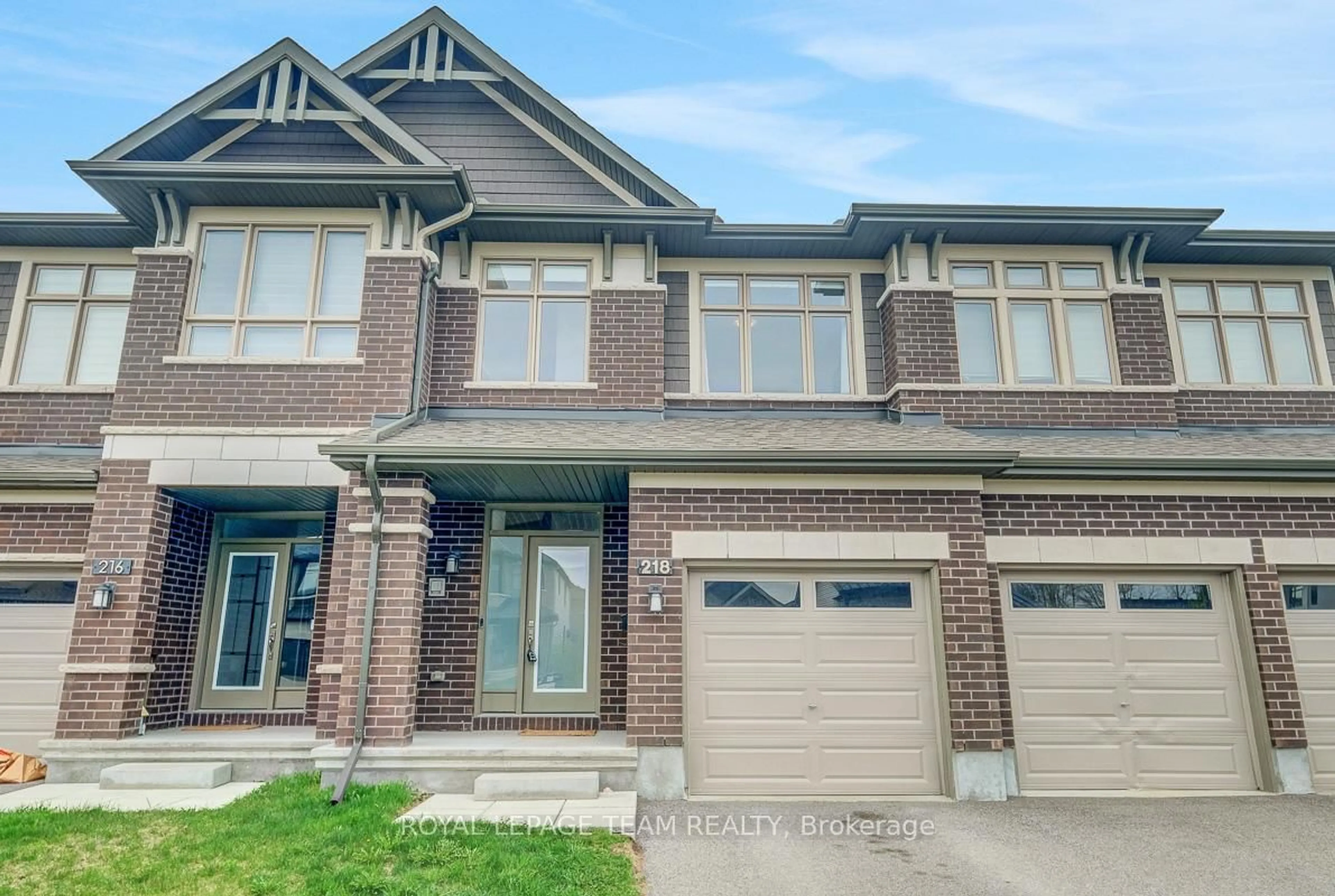 Home with brick exterior material, street for 218 Hawkeswood Dr, Ottawa Ontario K4M 0E5