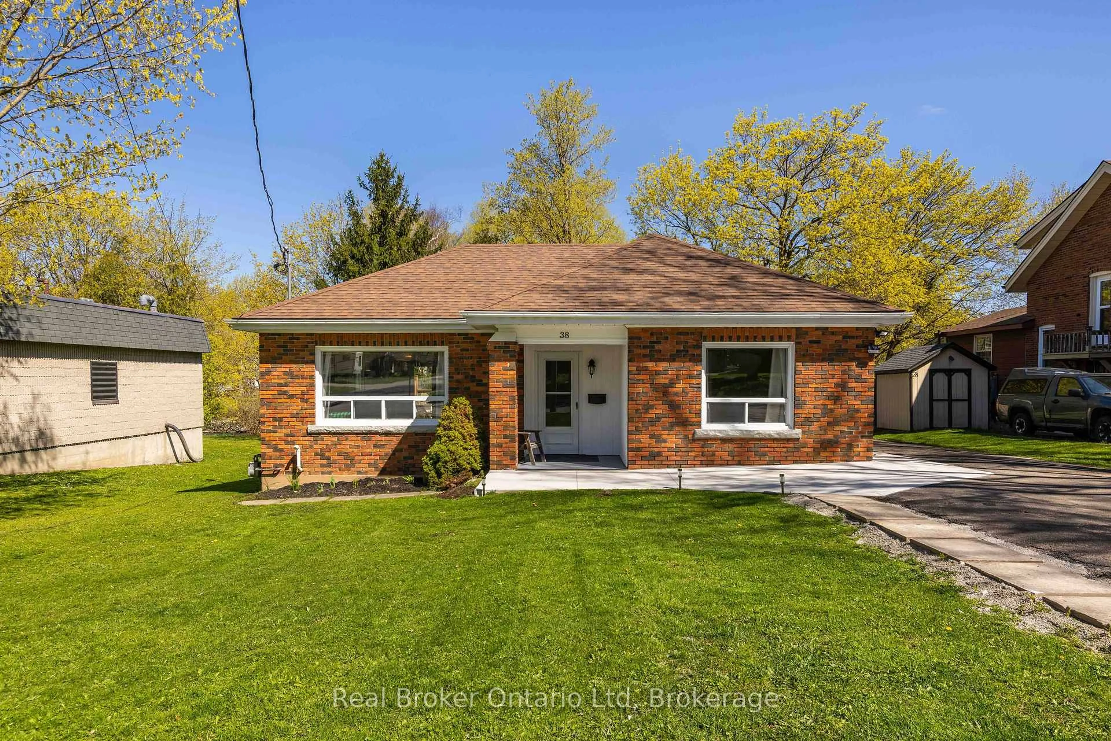 Home with brick exterior material, street for 38 Mill St, Arran-Elderslie Ontario N0H 2N0