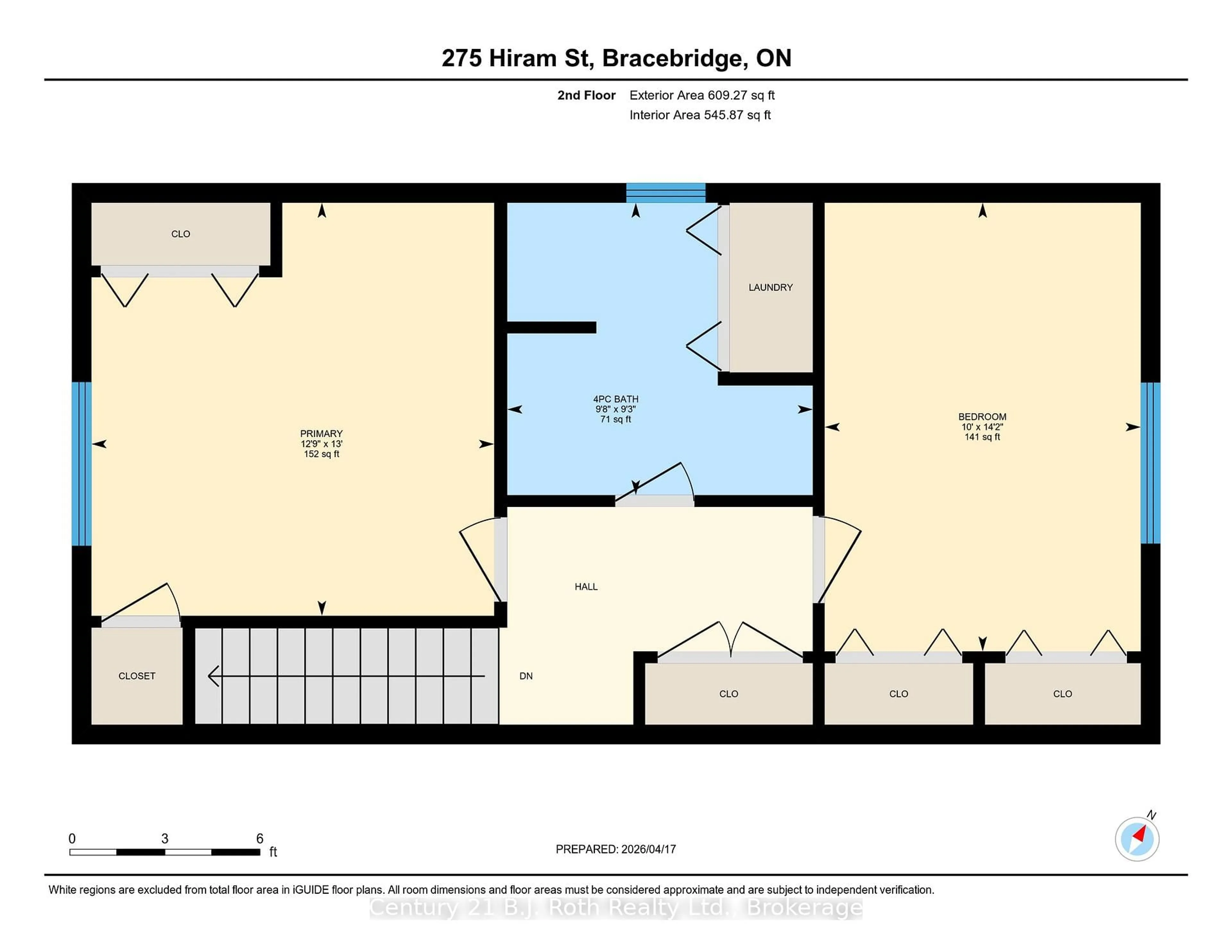Floor plan for 275 Hiram St, Bracebridge Ontario P1L 1R7