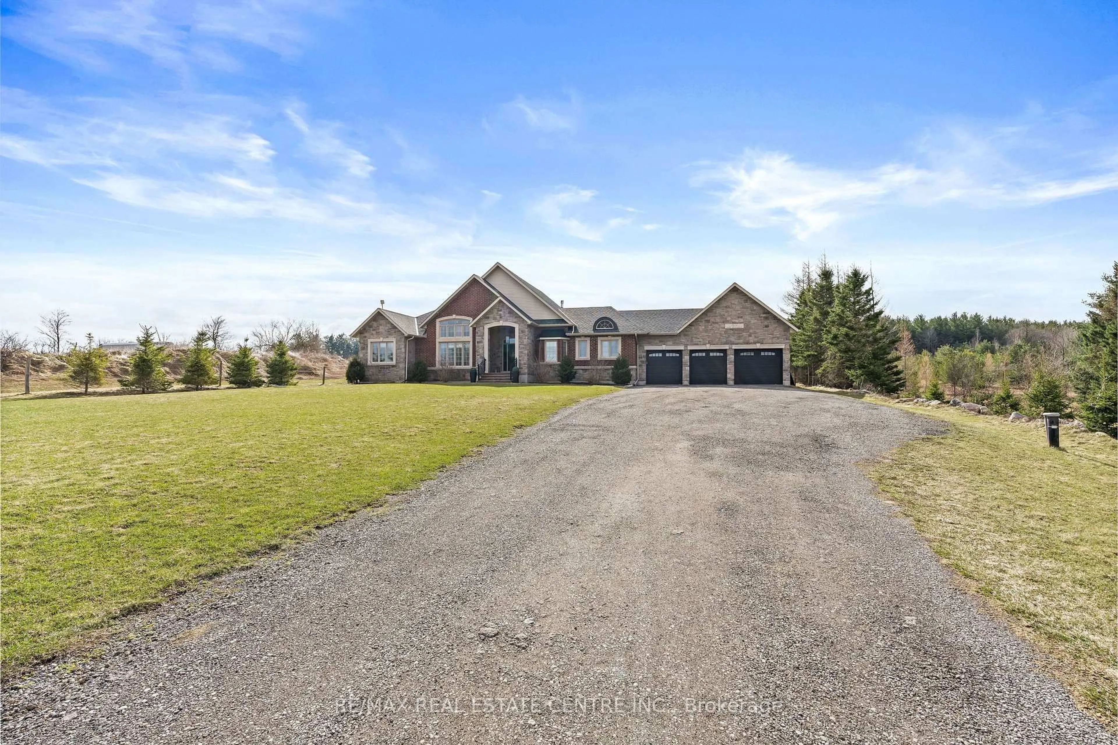 A pic from outside/outdoor area/front of a property/back of a property/a pic from drone, street for 9677 Tenth Sdrd, Erin Ontario N0B 1T0