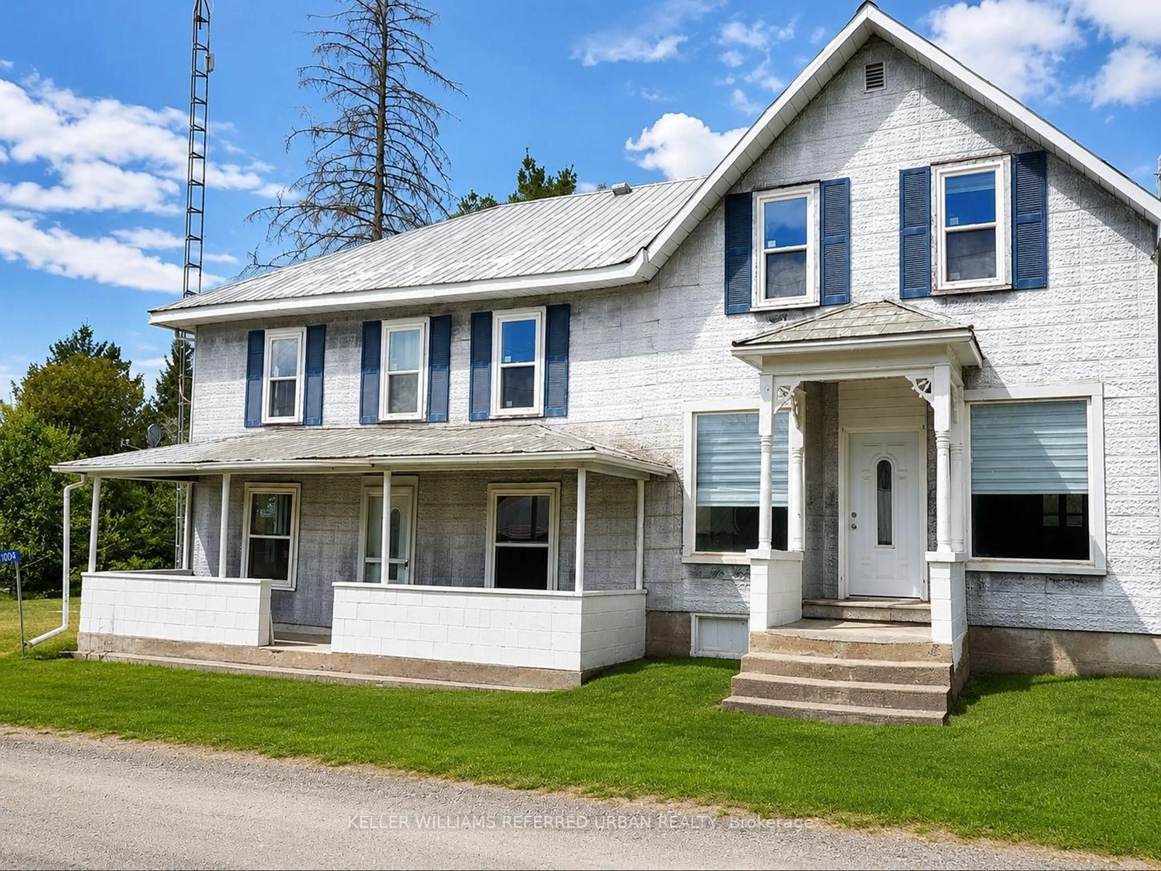 Home with vinyl exterior material, street for 1004 Brock Rd, Mountain Grove Ontario K0H 2E0