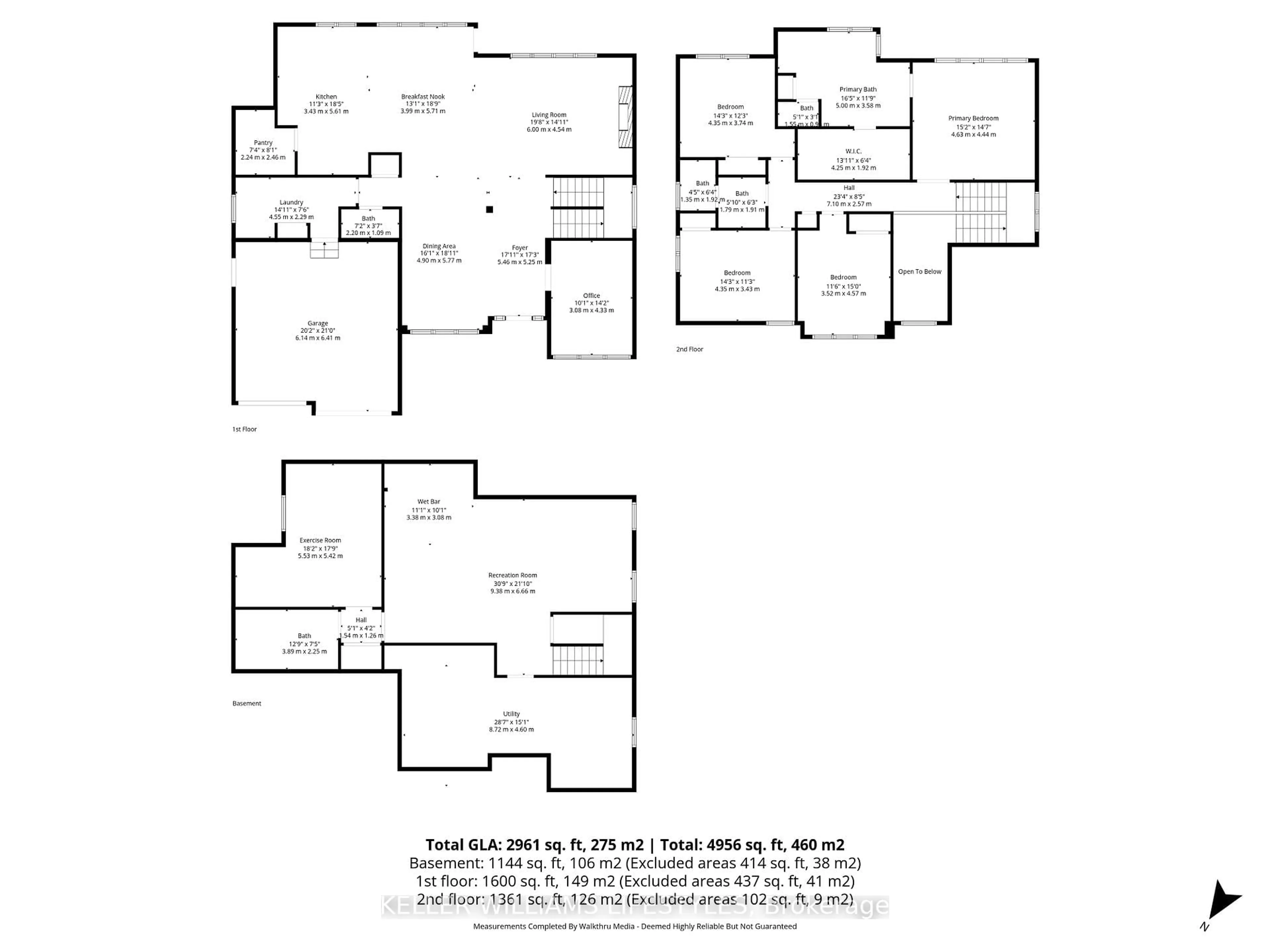 Floor plan for 1724 Upper West Ave, London South Ontario N6K 0K6