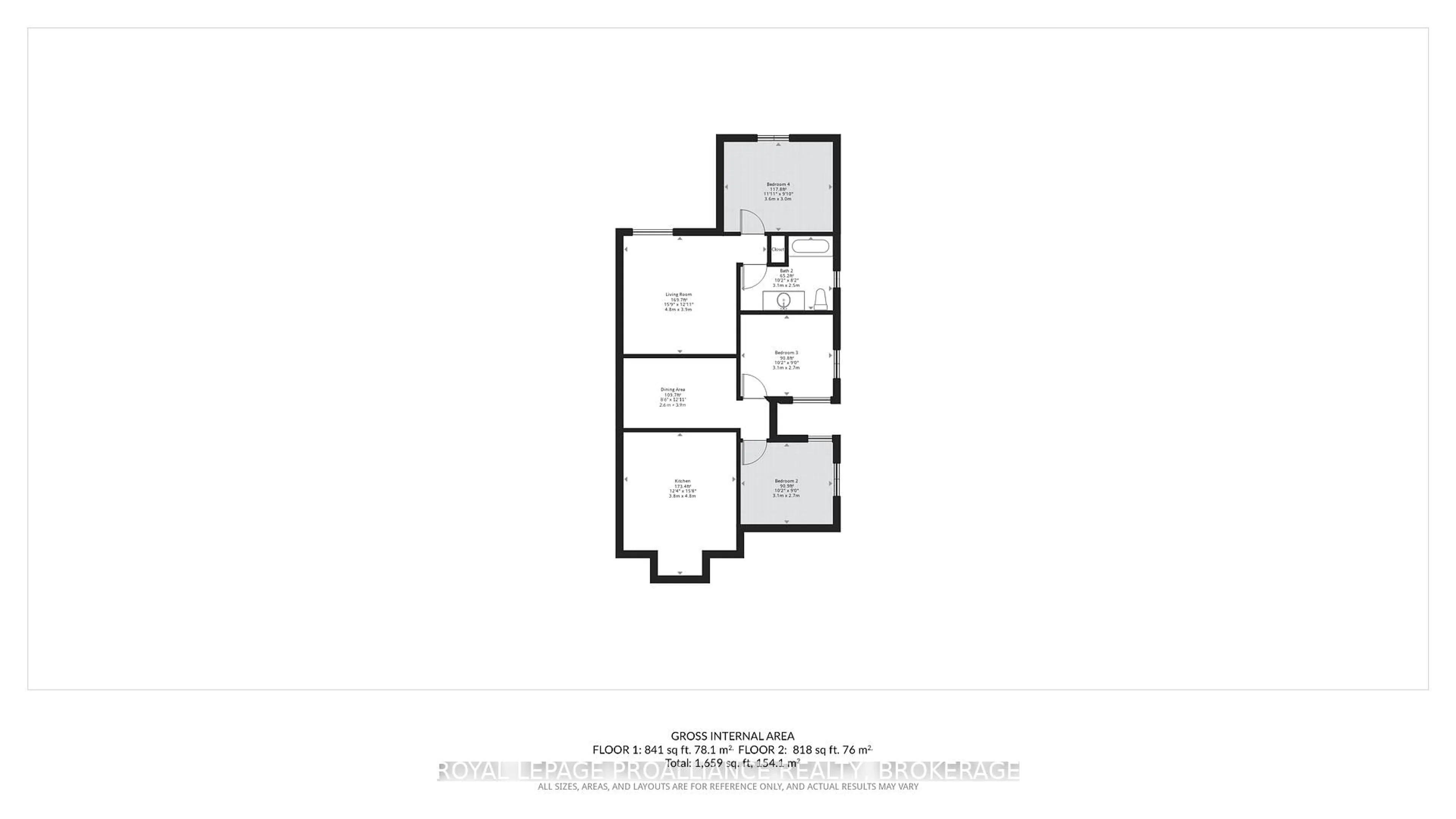 Floor plan for 459 Maureen St, Kingston Ontario K7K 7M1