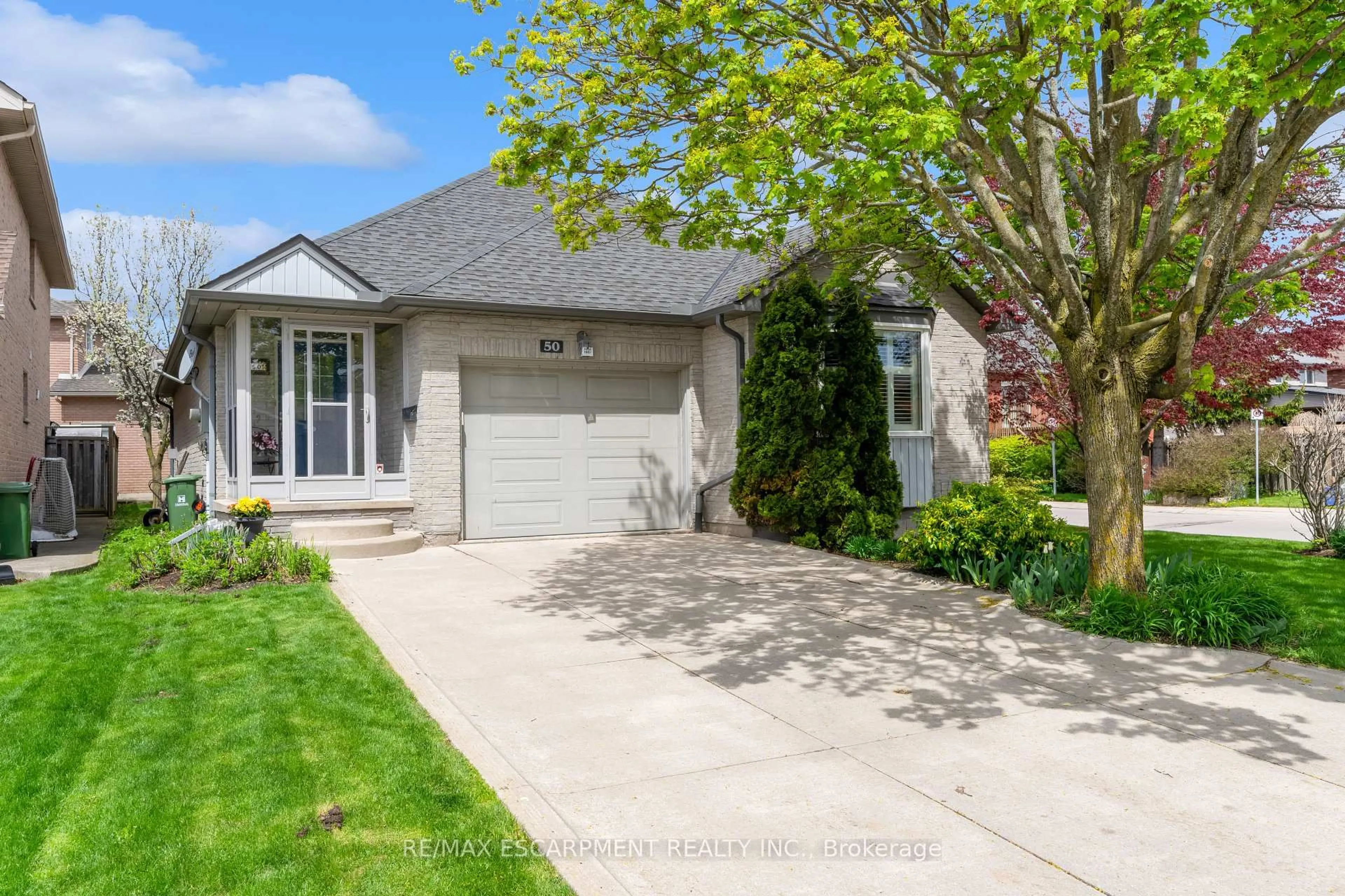Home with brick exterior material, street for 50 Spadara Dr, Hamilton Ontario L9B 2K3