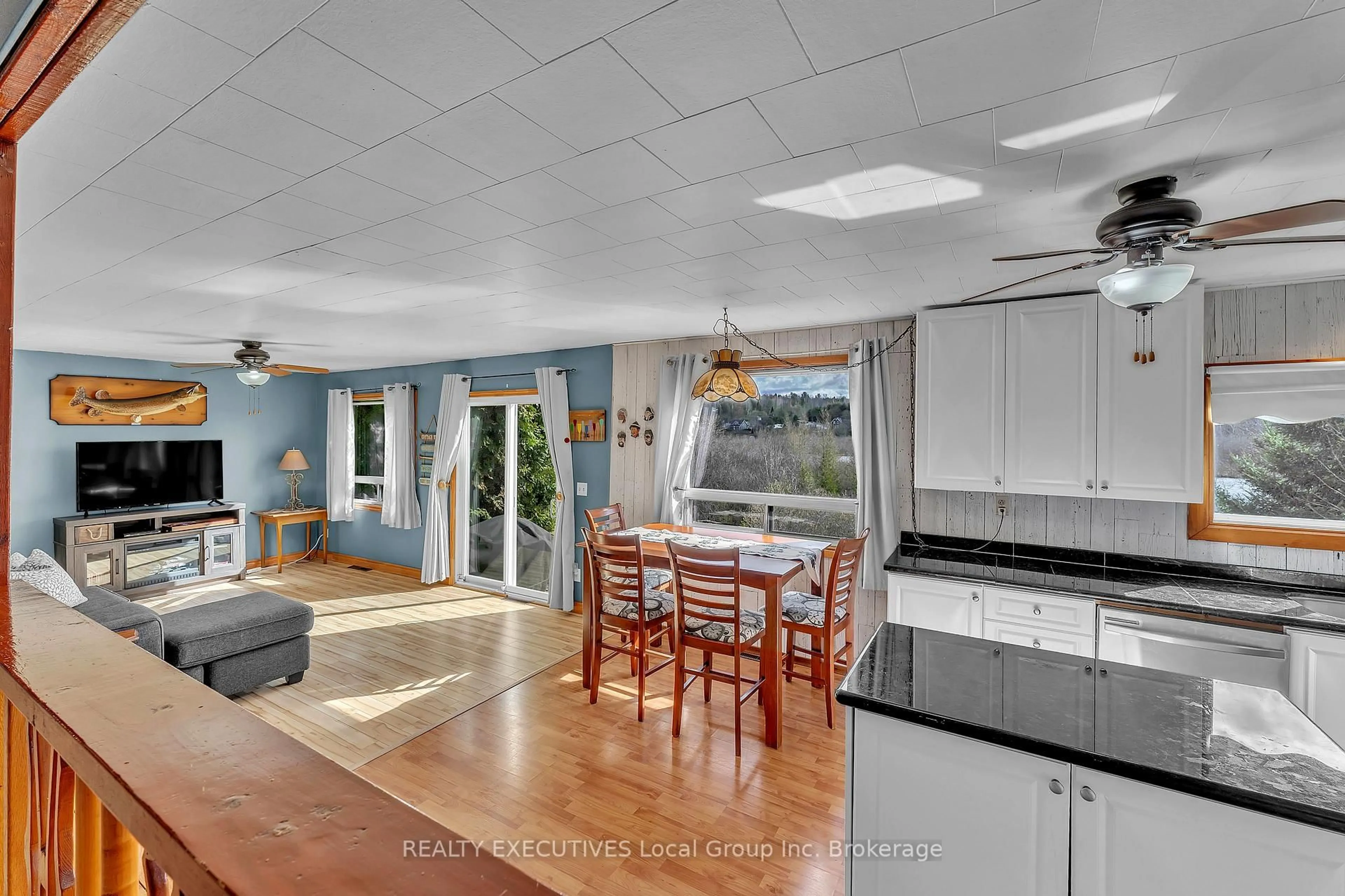 Open concept kitchen, ceramic/tile floor for 115 Hillside Ave, Bonfield Ontario P0H 1E0