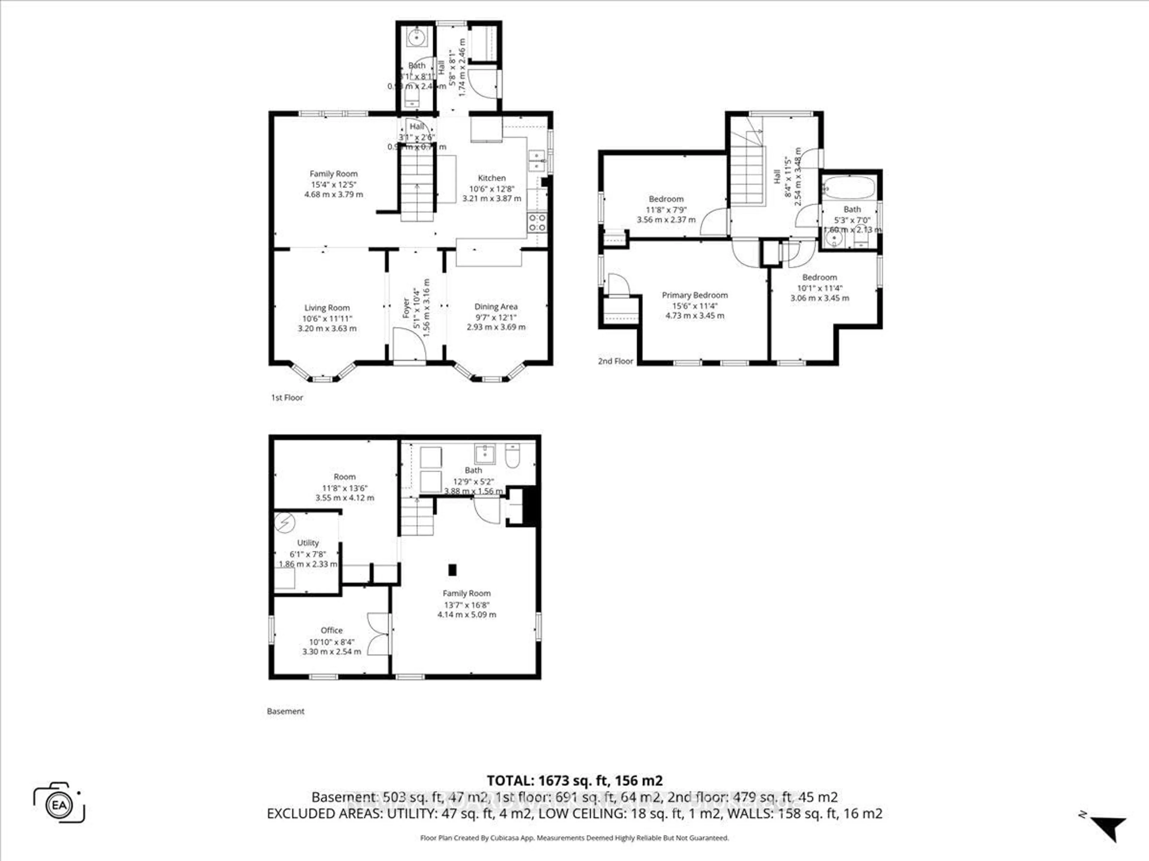 Floor plan for 417 Hilson Ave, Ottawa Ontario K1Z 6B9