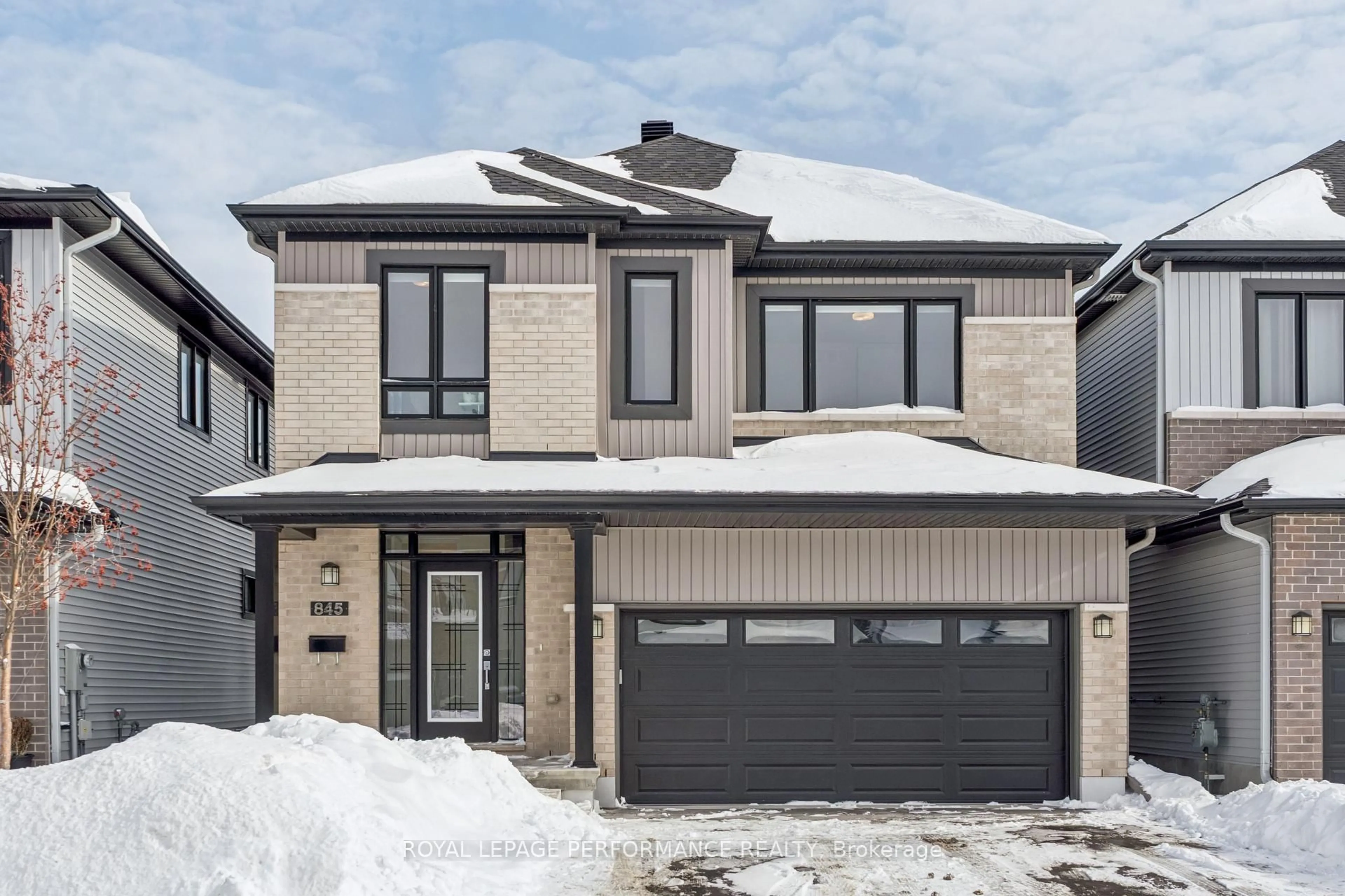 Home with brick exterior material, street for 845 Snap Hook Cres, Ottawa Ontario K2J 6V7
