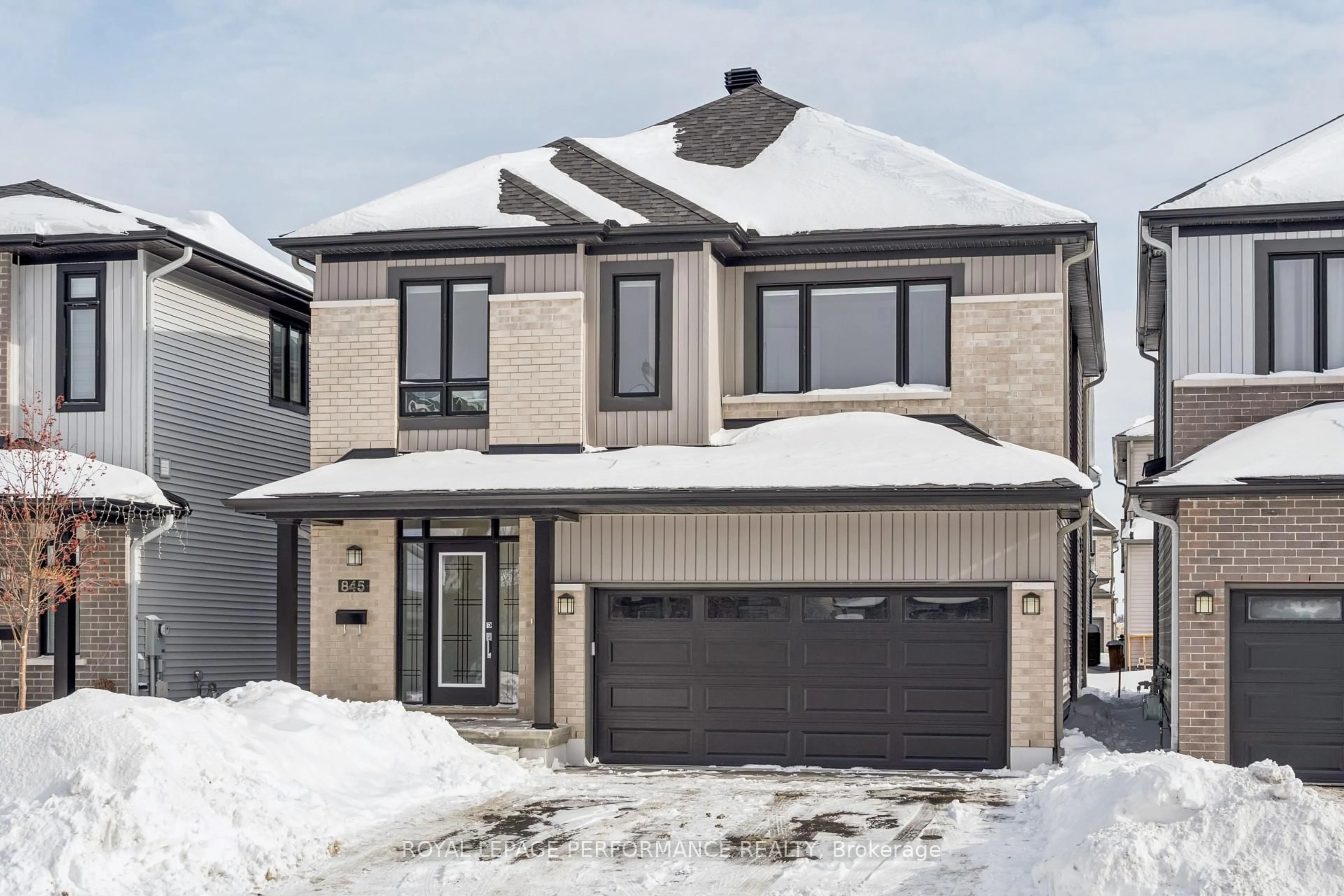 Home with brick exterior material, street for 845 Snap Hook Cres, Ottawa Ontario K2J 6V7