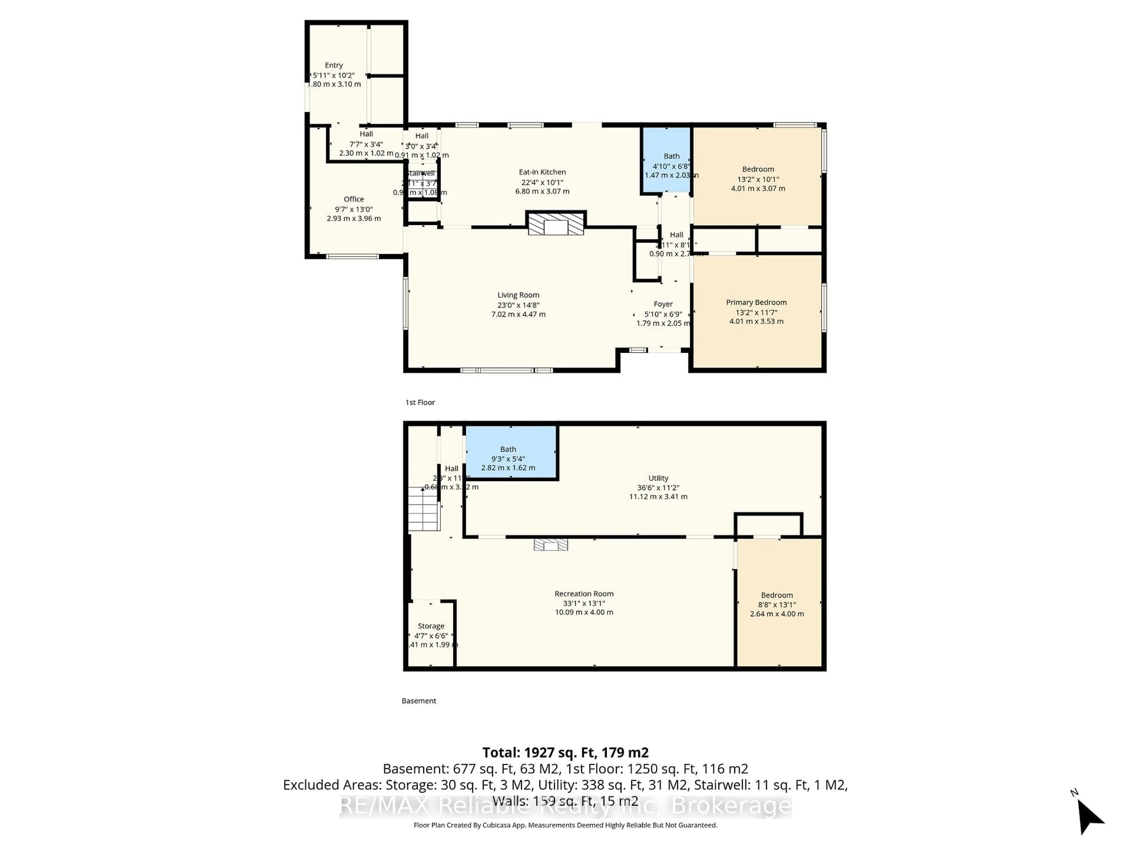 Floor plan for 131 Townsend St, Central Huron Ontario N0M 1L0