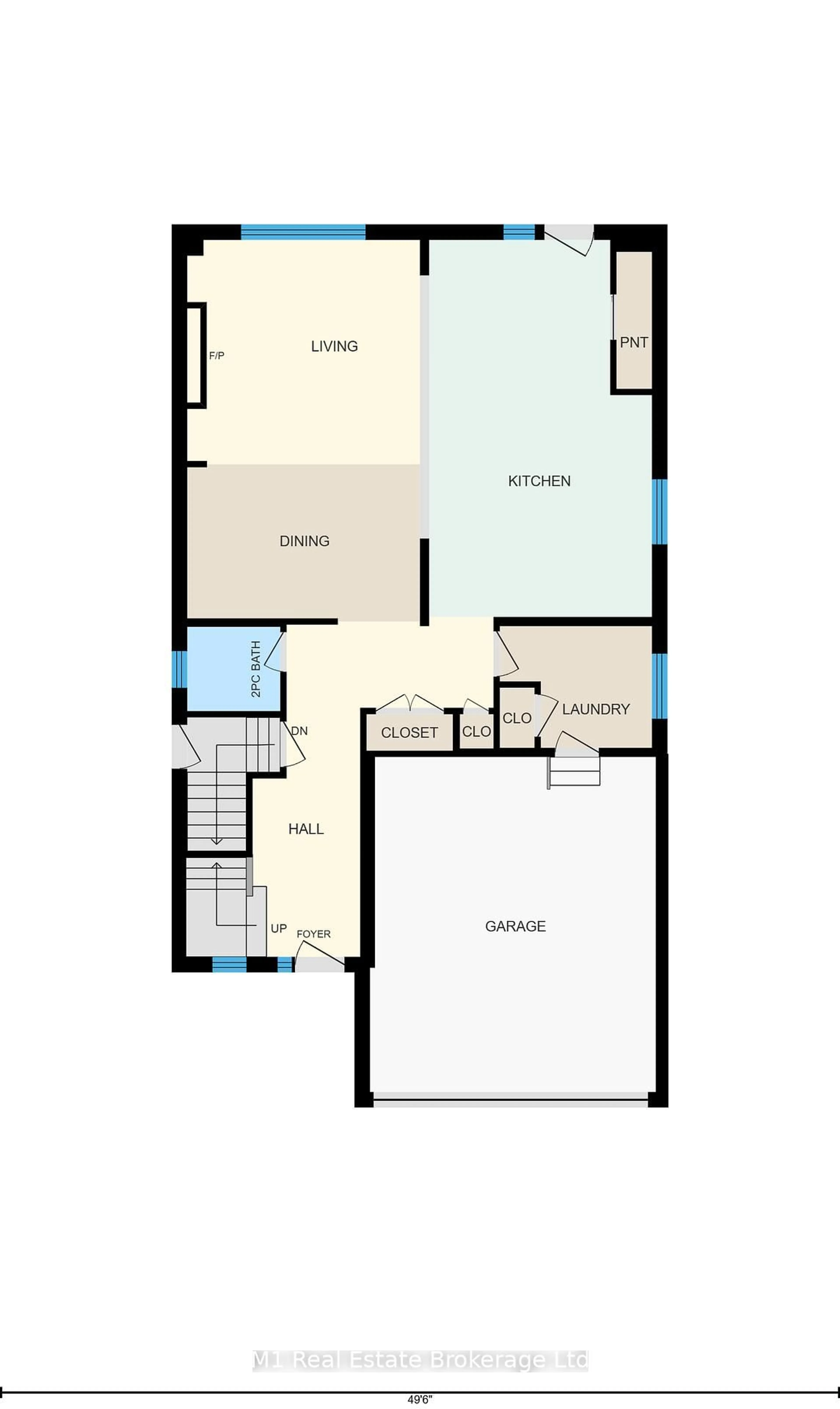 Floor plan for 231 Schmidt Dr, Wellington North Ontario N0G 1A0