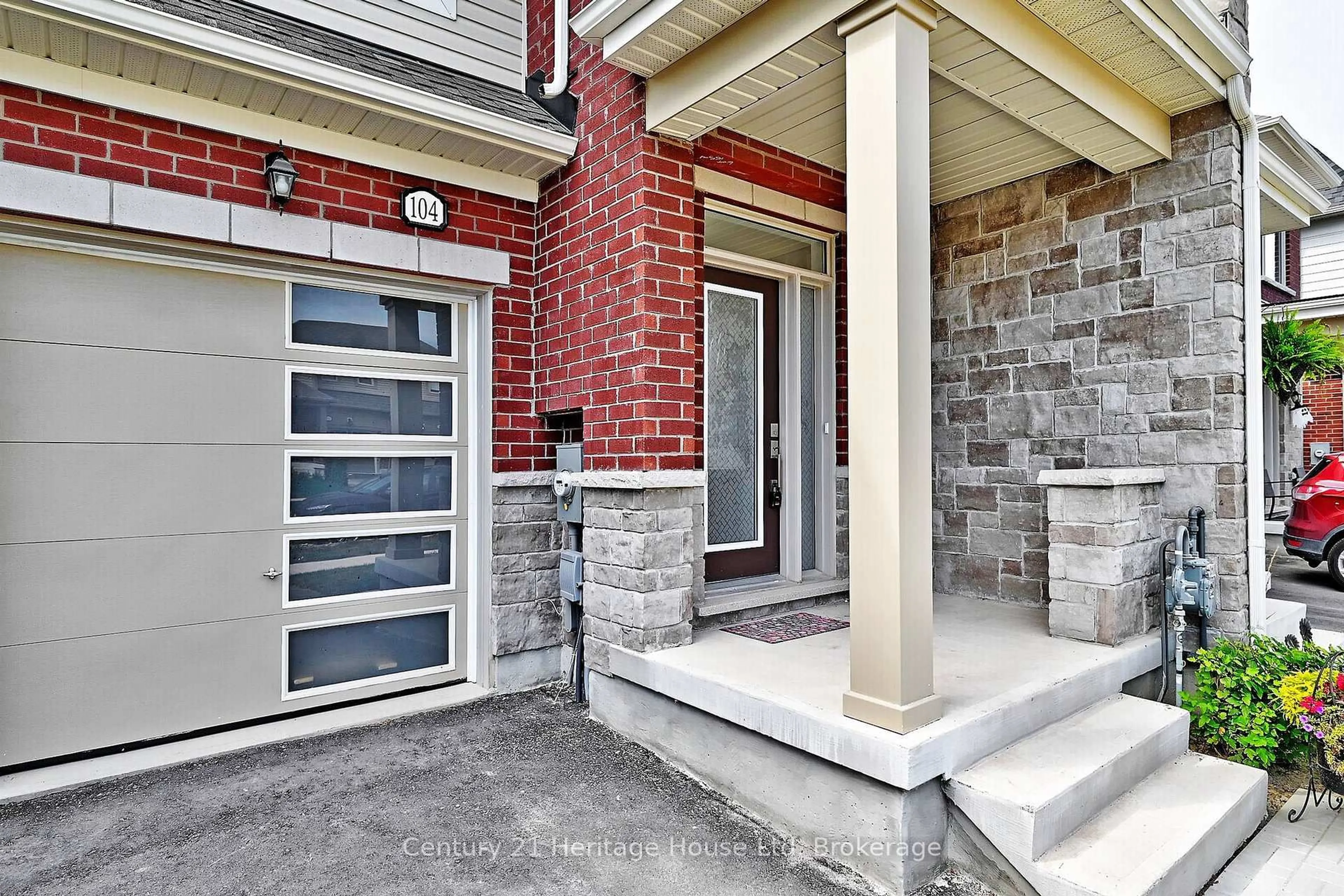 Home with brick exterior material, street for 104 Edminston Dr, Centre Wellington Ontario N1M 0J1