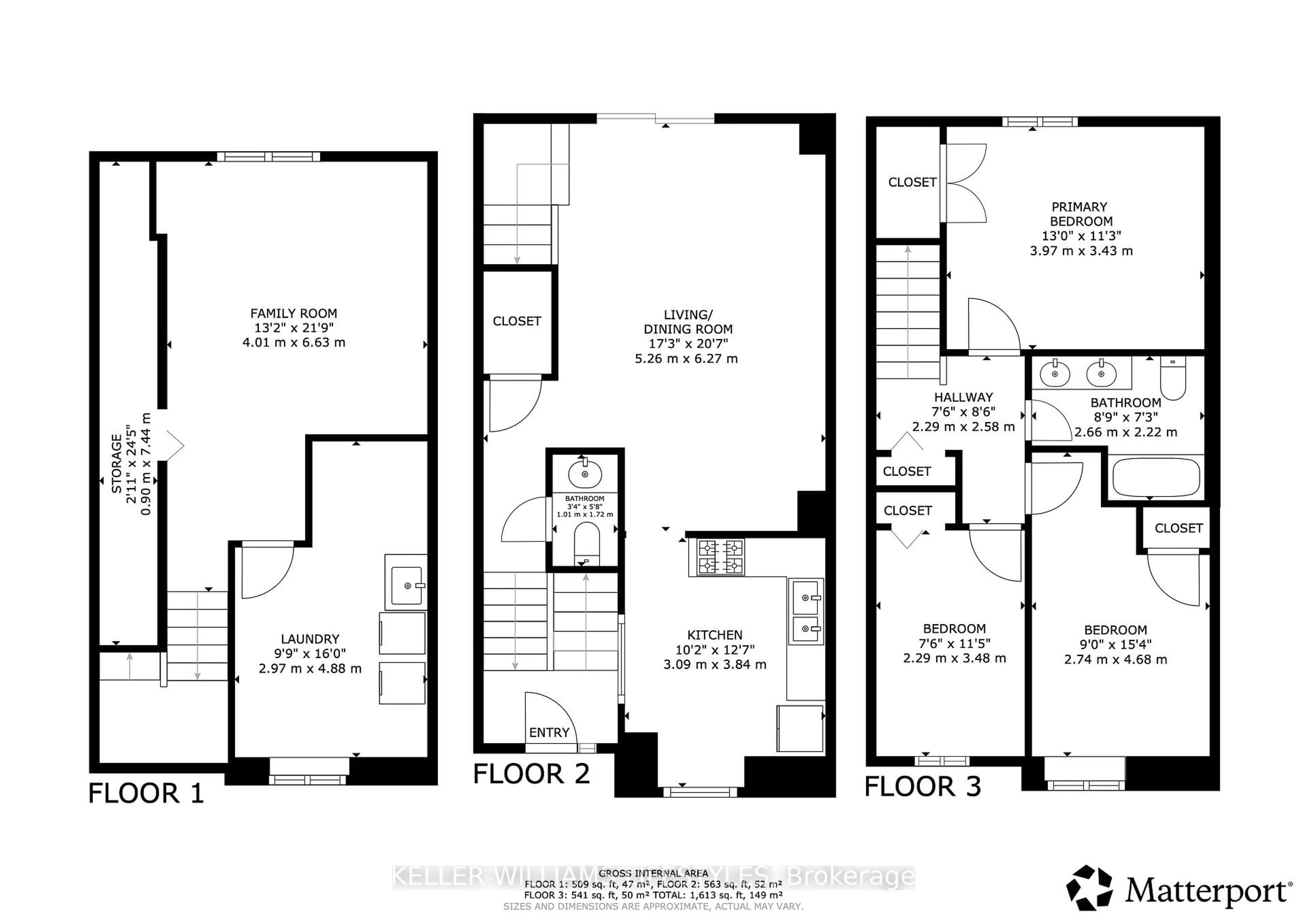 Floor plan for 110 Deveron Cres #40, London South Ontario N5Z 4W7