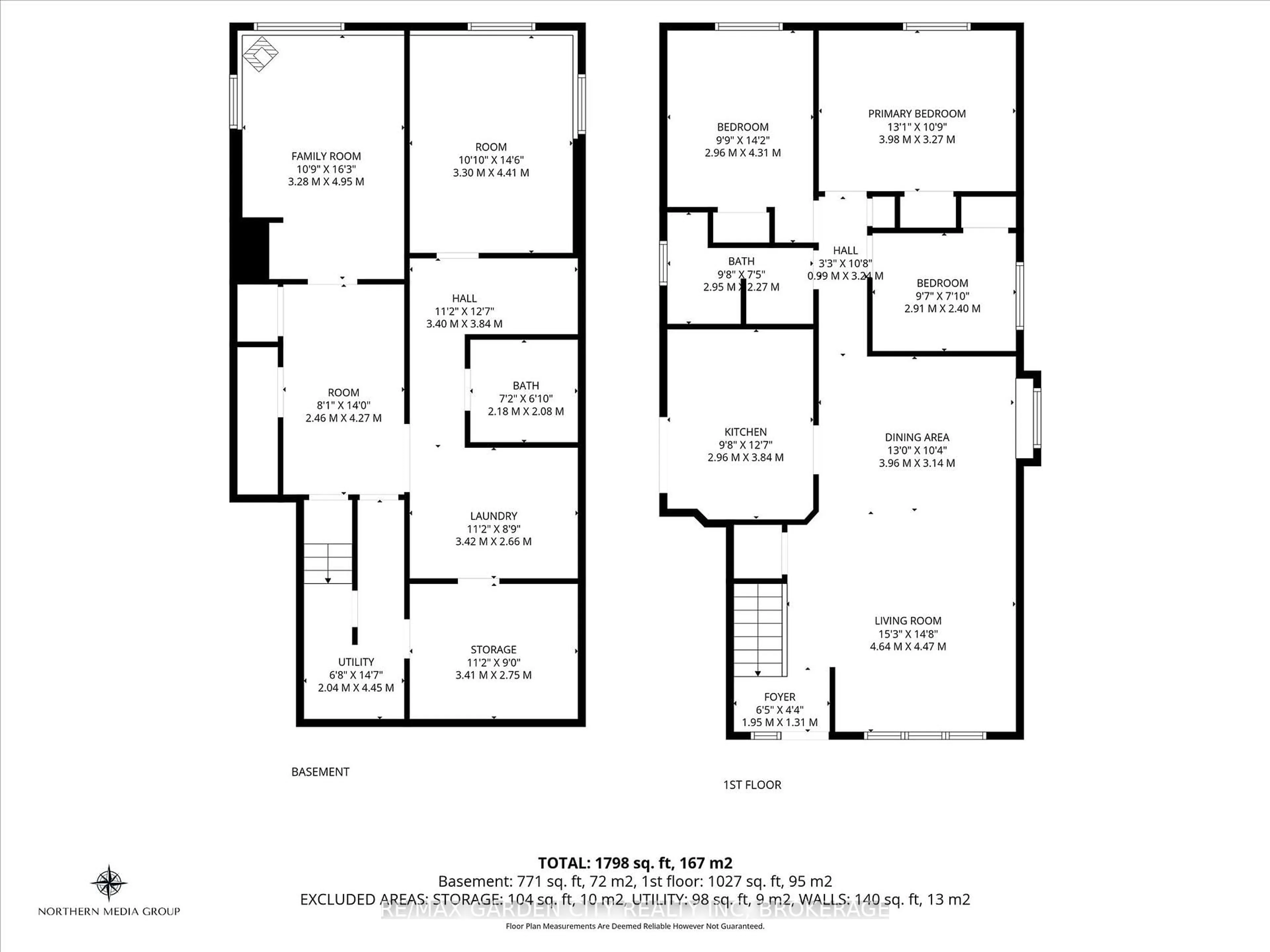 Floor plan for 71 Hazel St, St. Catharines Ontario L2T 4B8