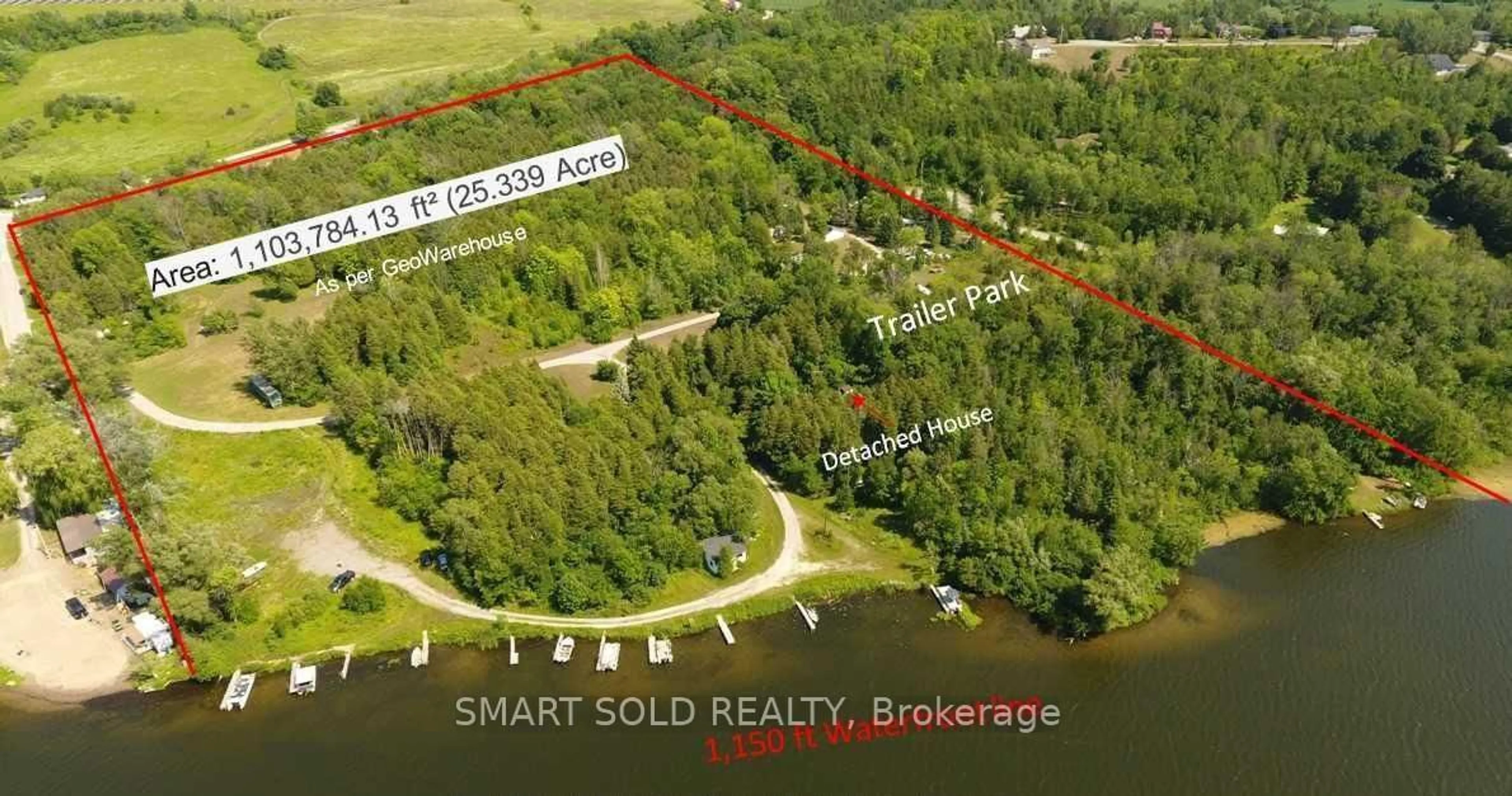 A pic from outside/outdoor area/front of a property/back of a property/a pic from drone, water/lake/river/ocean view for 247 Dunnette Landing Rd, Alnwick/Haldimand Ontario K0K 2X0