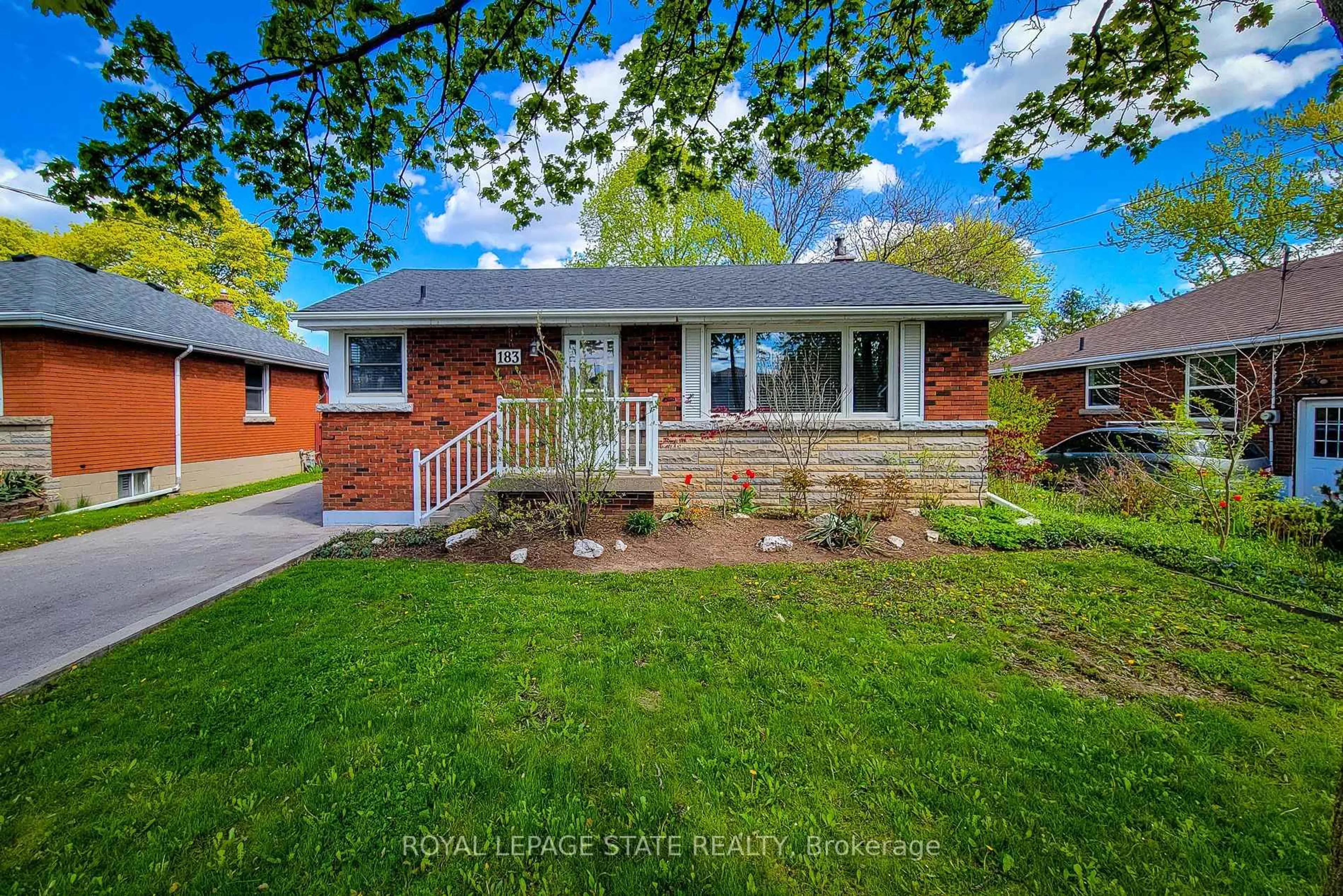 Home with brick exterior material, street for 183 Allenby Ave, Hamilton Ontario L9A 2V1