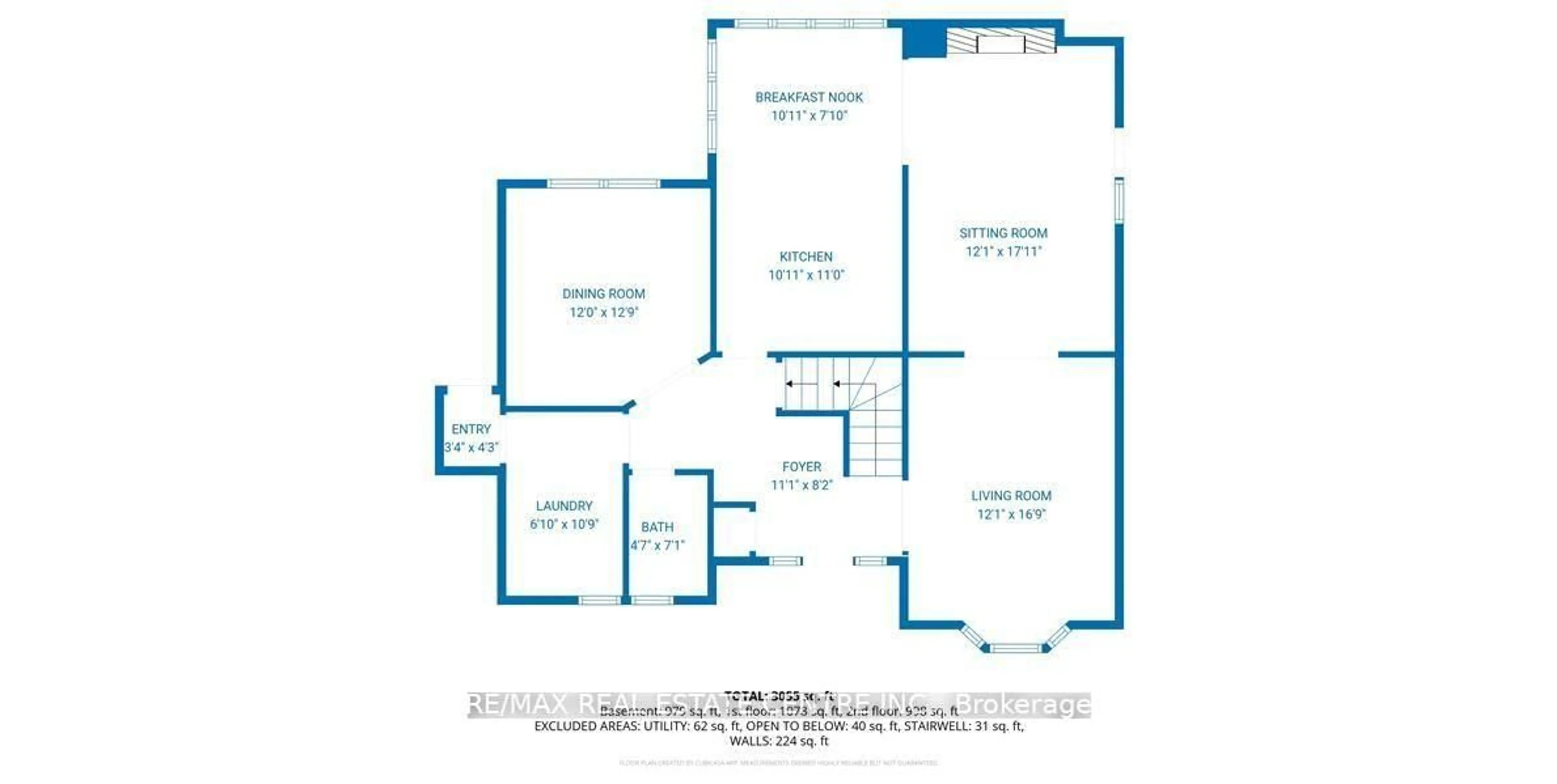 Floor plan for 25 Highbury Dr, Hamilton Ontario L8J 2T3
