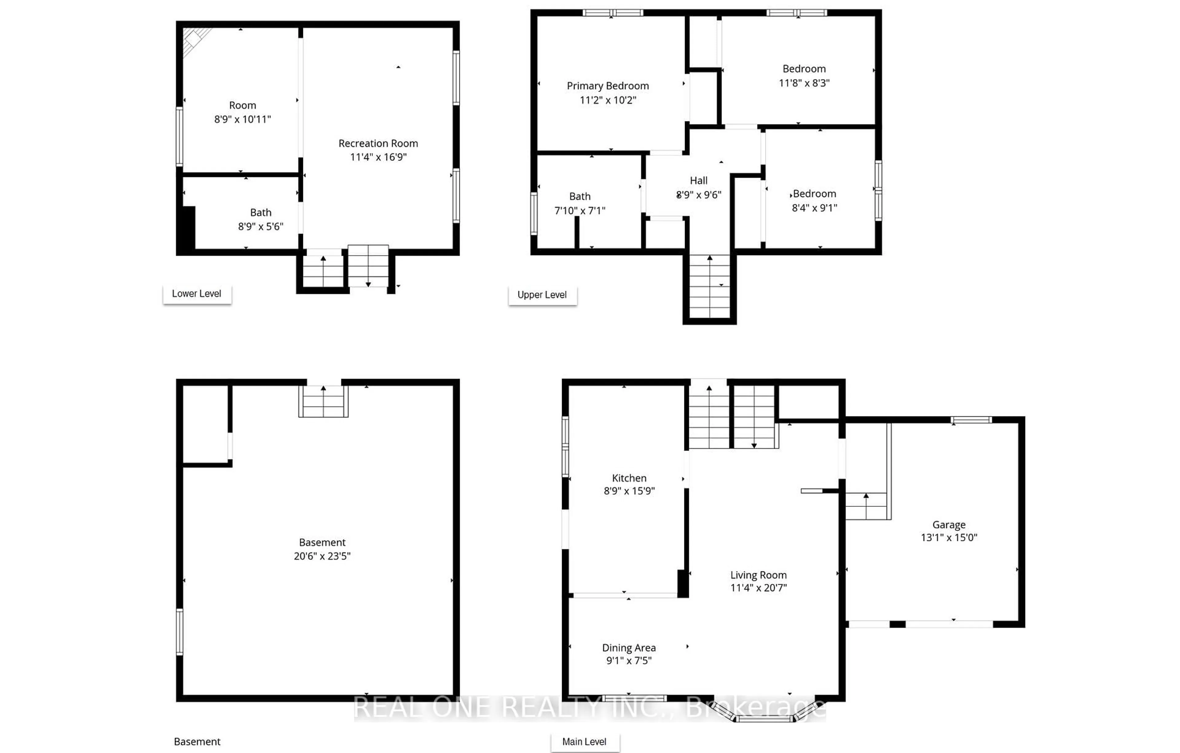 Floor plan for 63 Palm Cres, Brantford Ontario N3R 5G1