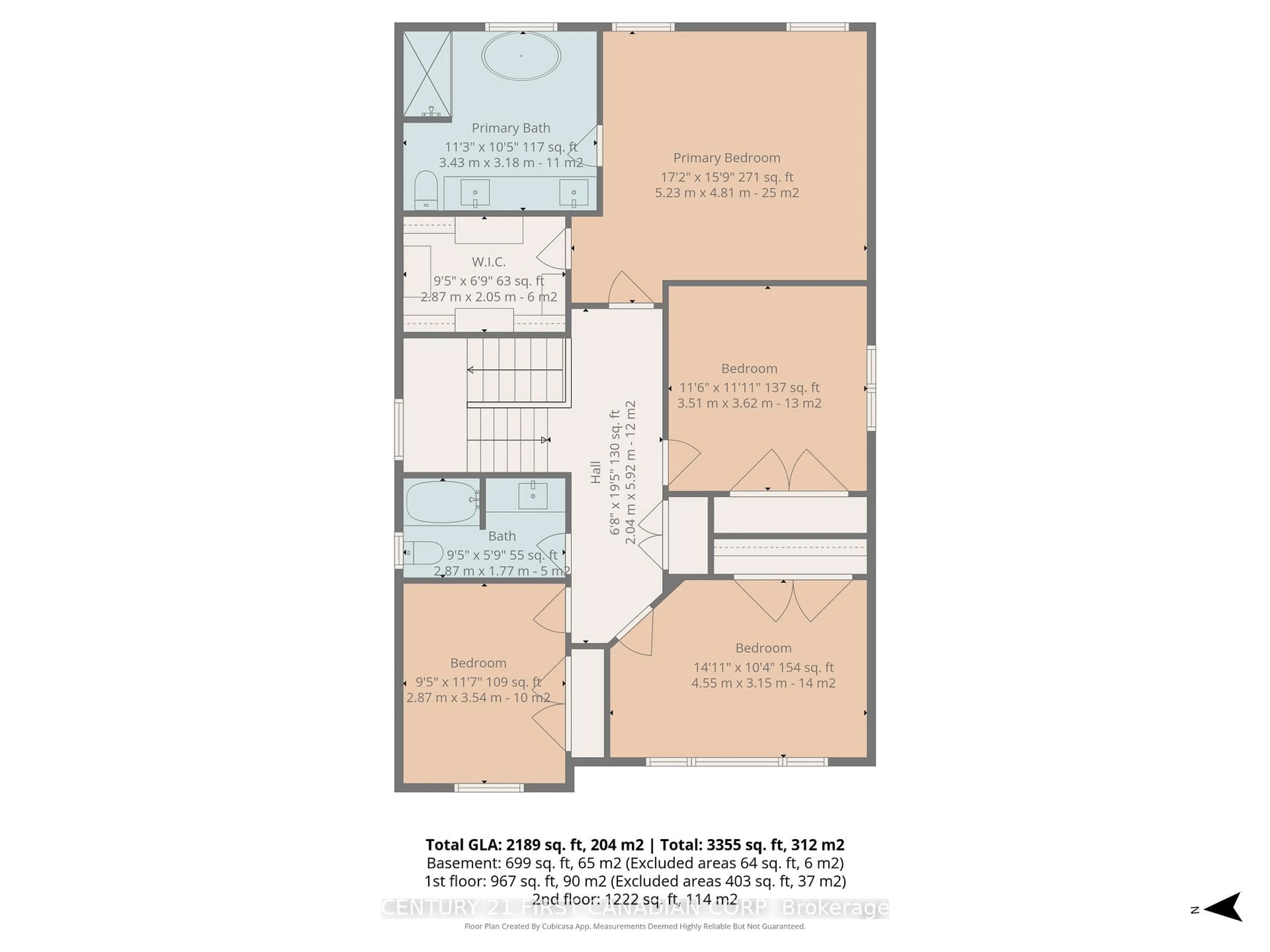 Floor plan for 3512 Emilycarr Lane, London South Ontario N6L 0G2