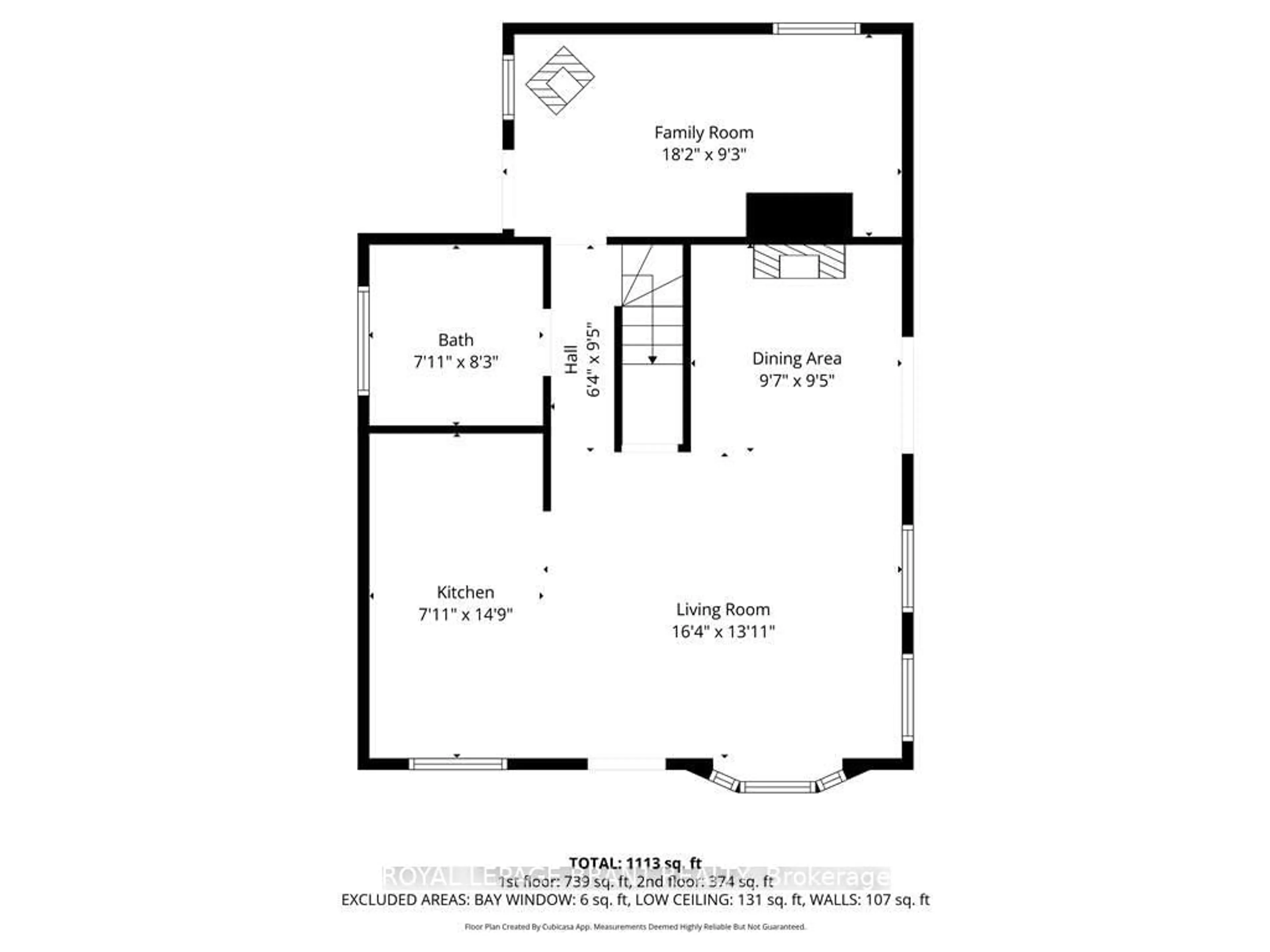 Floor plan for 6 Churchill Dr, Brant Ontario N3L 1J1