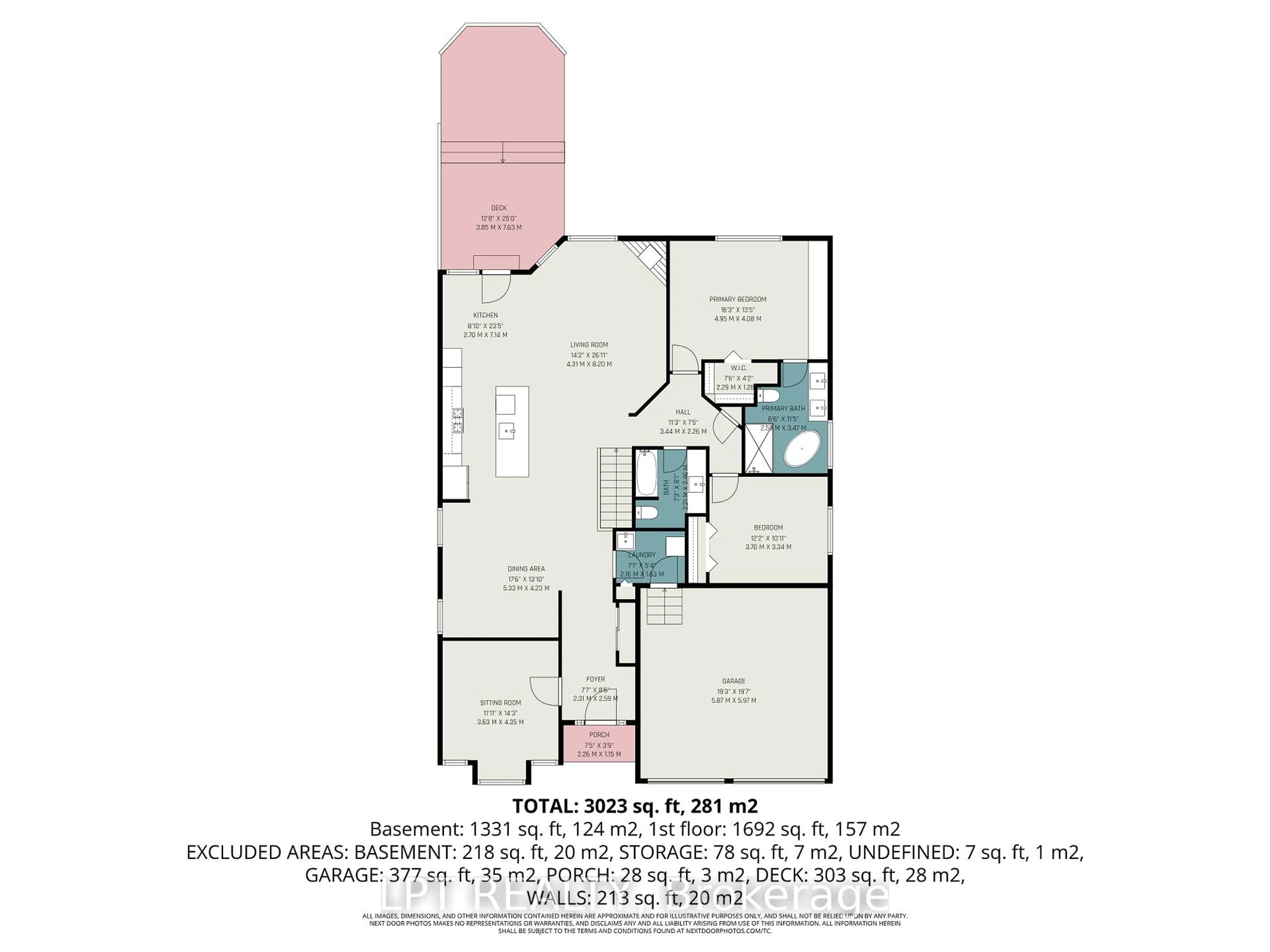 Floor plan for 1942 CAPRIHANI Way, Orleans Ontario K4A 4R6