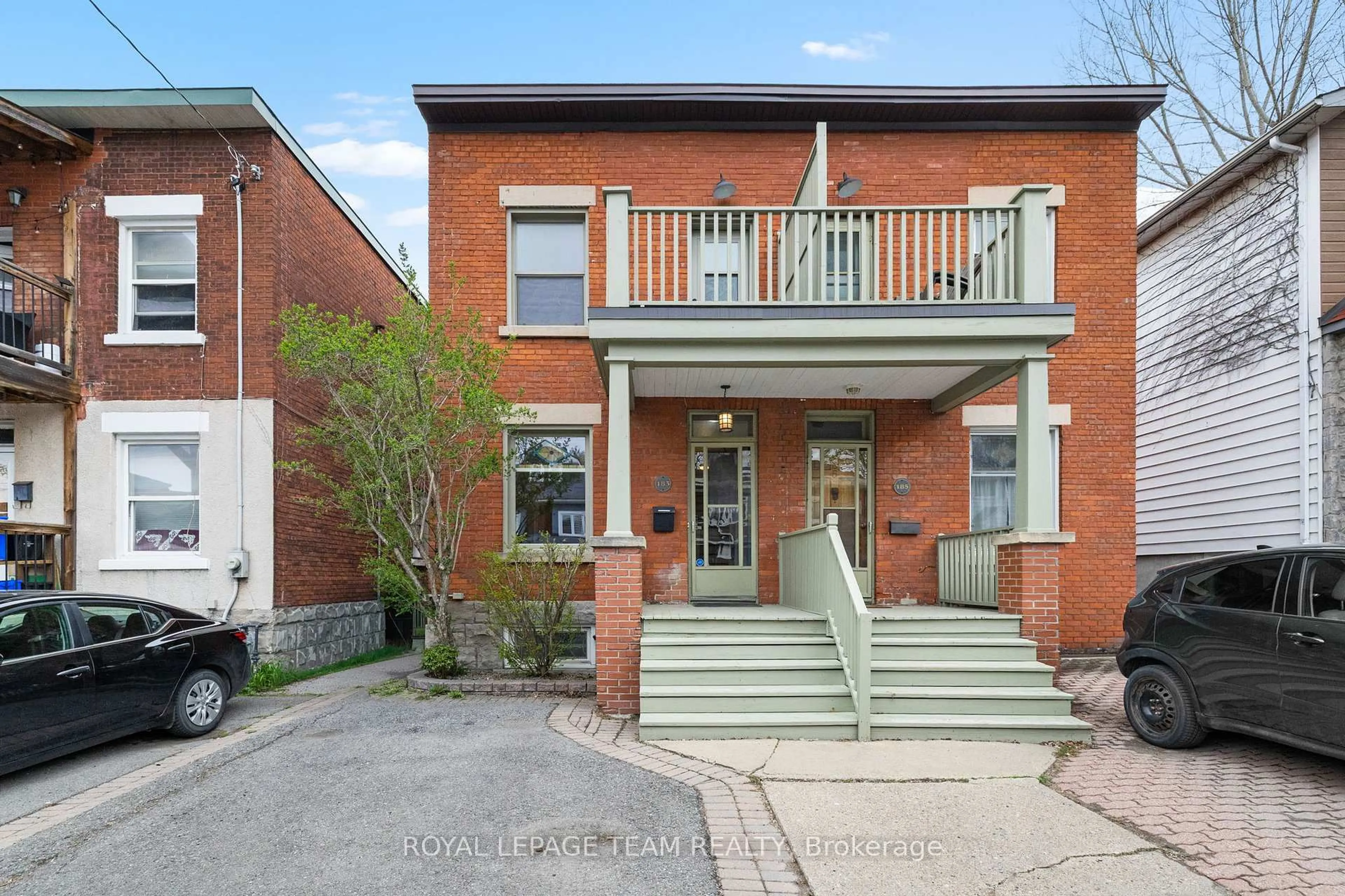 Home with brick exterior material, street for 183 Goulburn Ave, Ottawa Ontario K1N 8E3