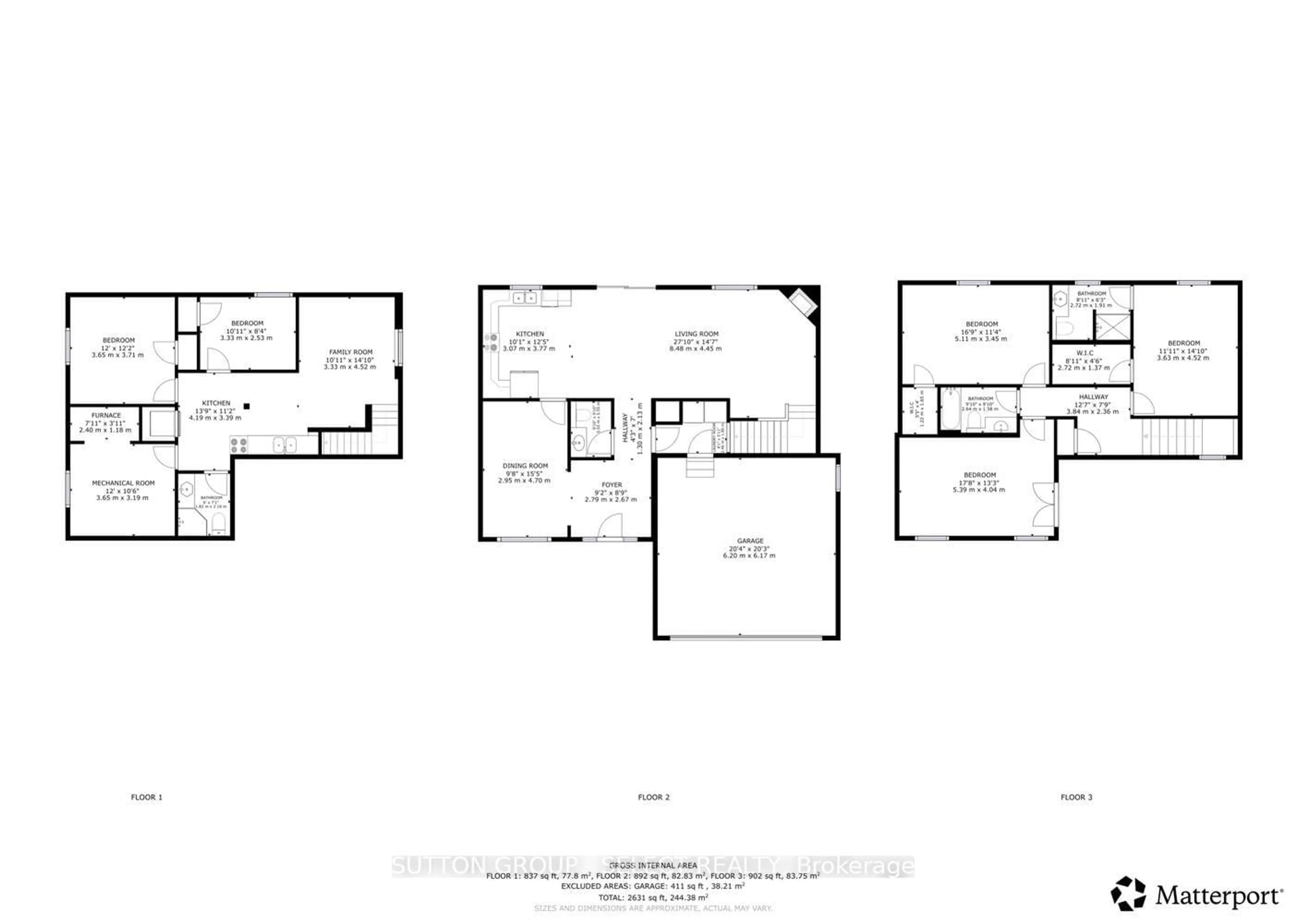 Floor plan for 176 Buttercup Crt, London North Ontario N6G 5M6