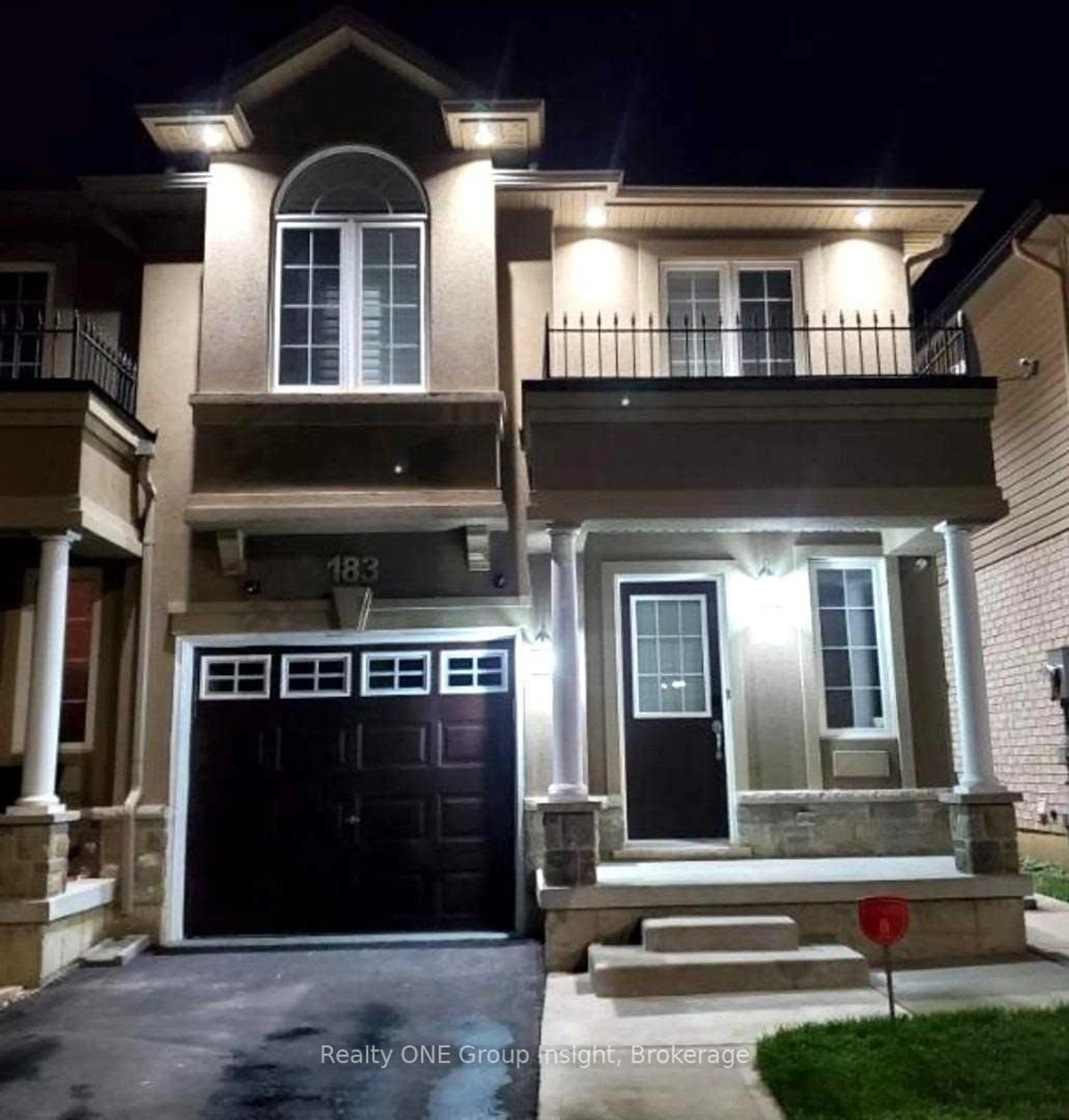 Home with vinyl exterior material, street for 183 Penny Lane, Hamilton Ontario L8J 0E2