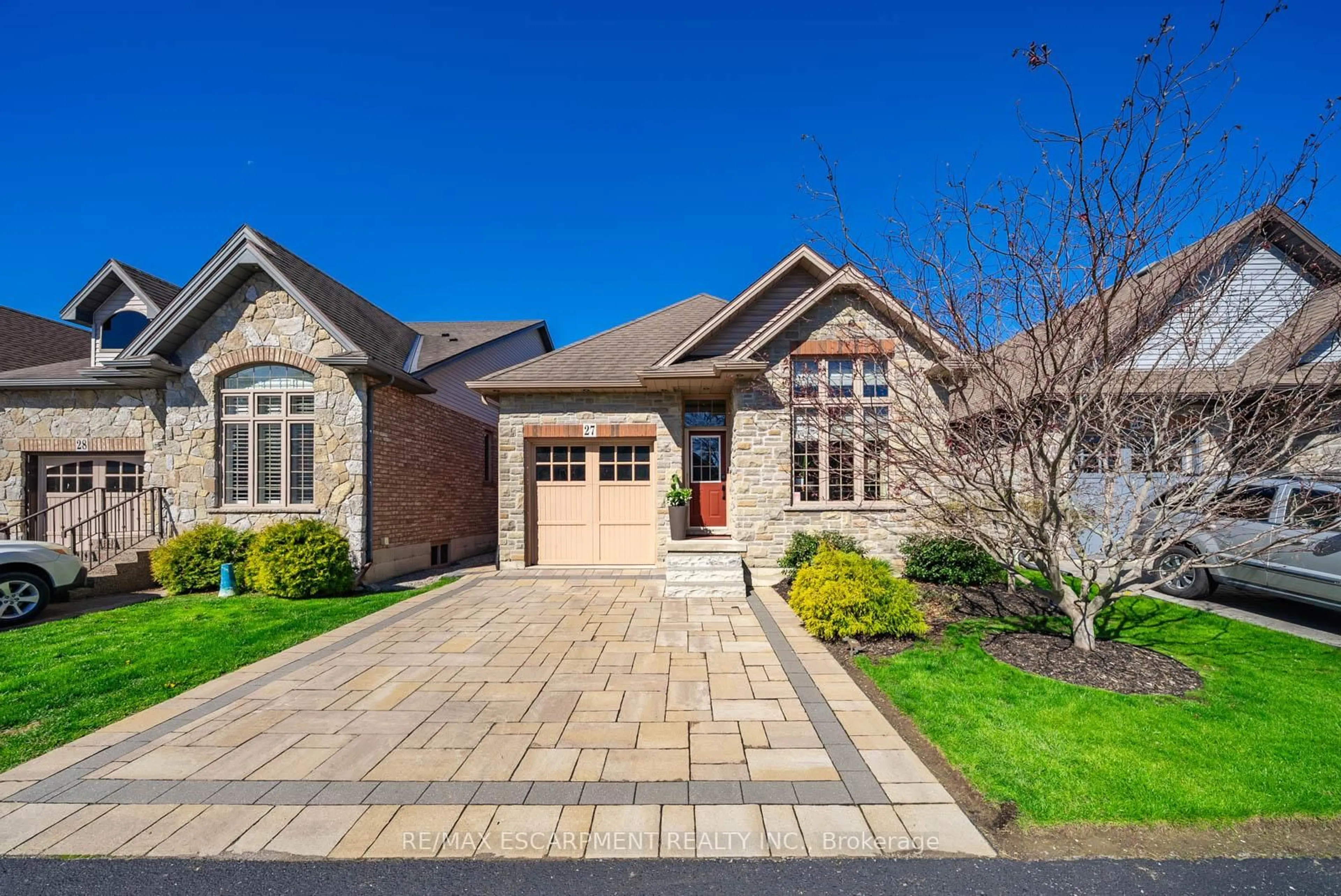 Home with brick exterior material, street for 80 NEW LAKESHORE Rd #27, Norfolk Ontario N0A 1N8