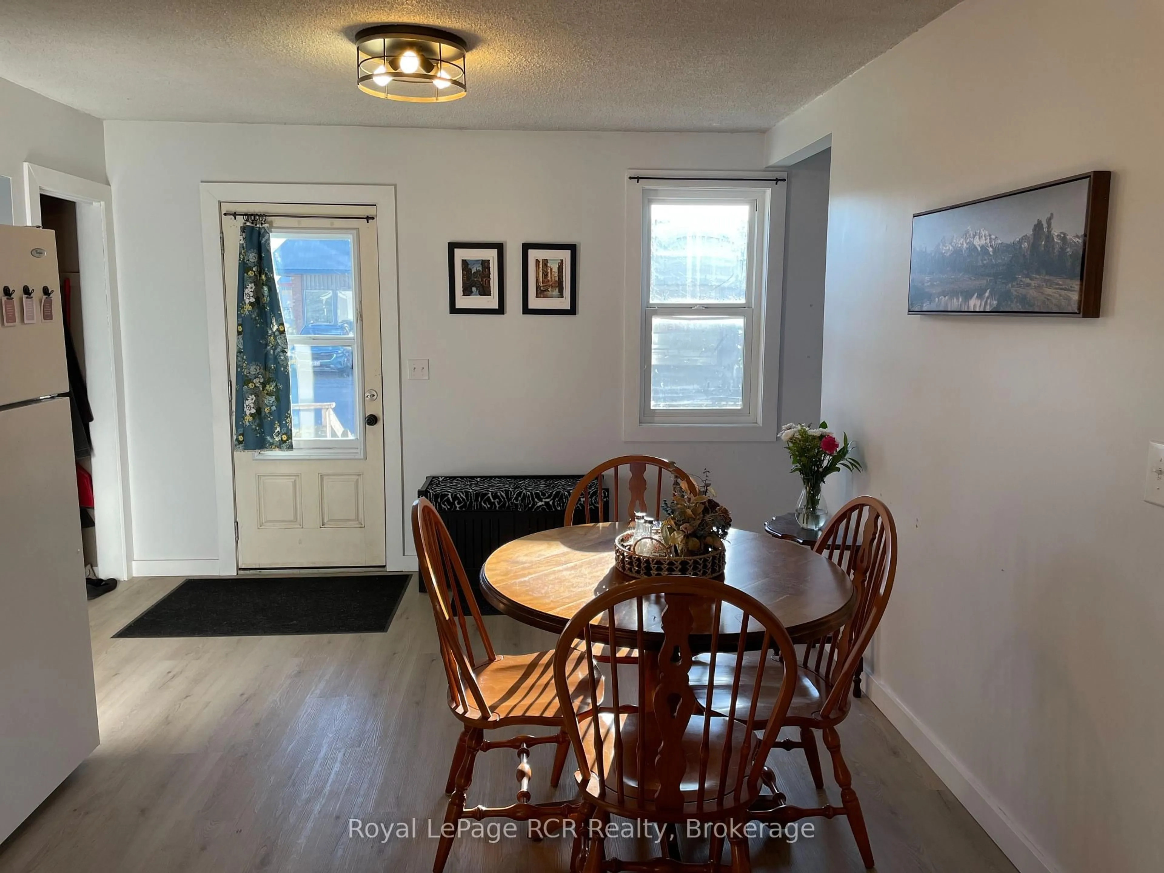 Dining room, wood/laminate floor for 203 Main St, Minto Ontario N0G 2P0