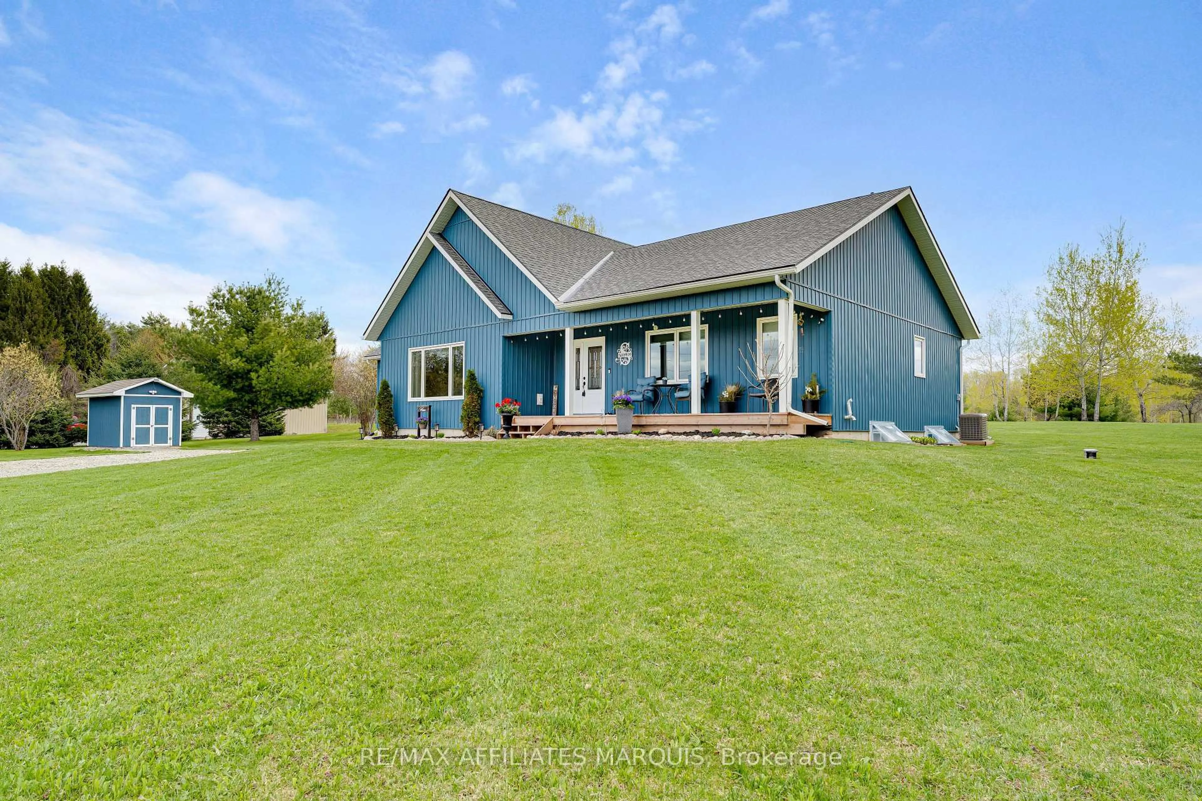 A pic from outside/outdoor area/front of a property/back of a property/a pic from drone, water/lake/river/ocean view for 9517 County Road 42 Rd, Rideau Lakes Ontario K0G 1X0