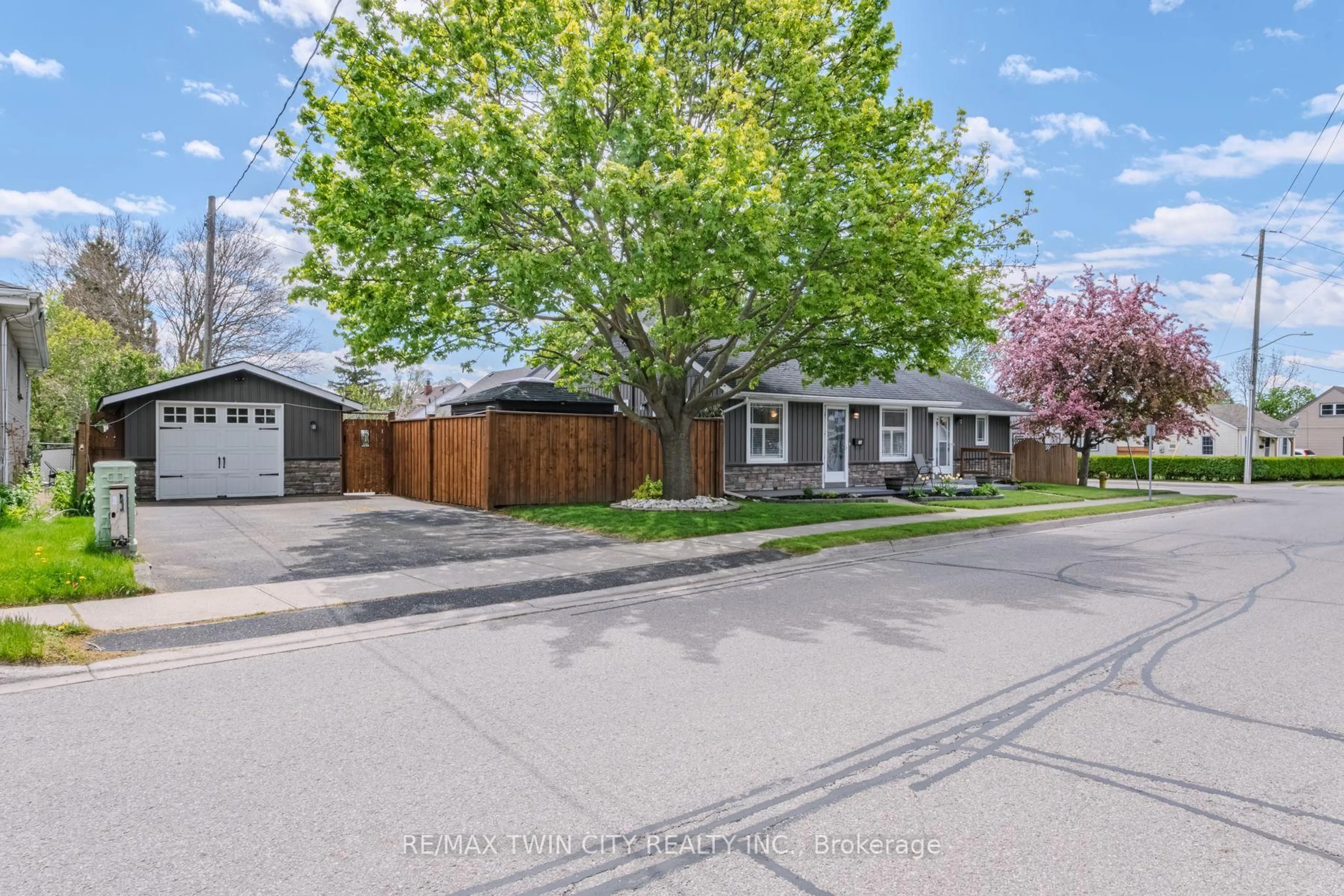 A pic from outside/outdoor area/front of a property/back of a property/a pic from drone, street for 36 Crandell Ave, Brantford Ontario N3S 1C9