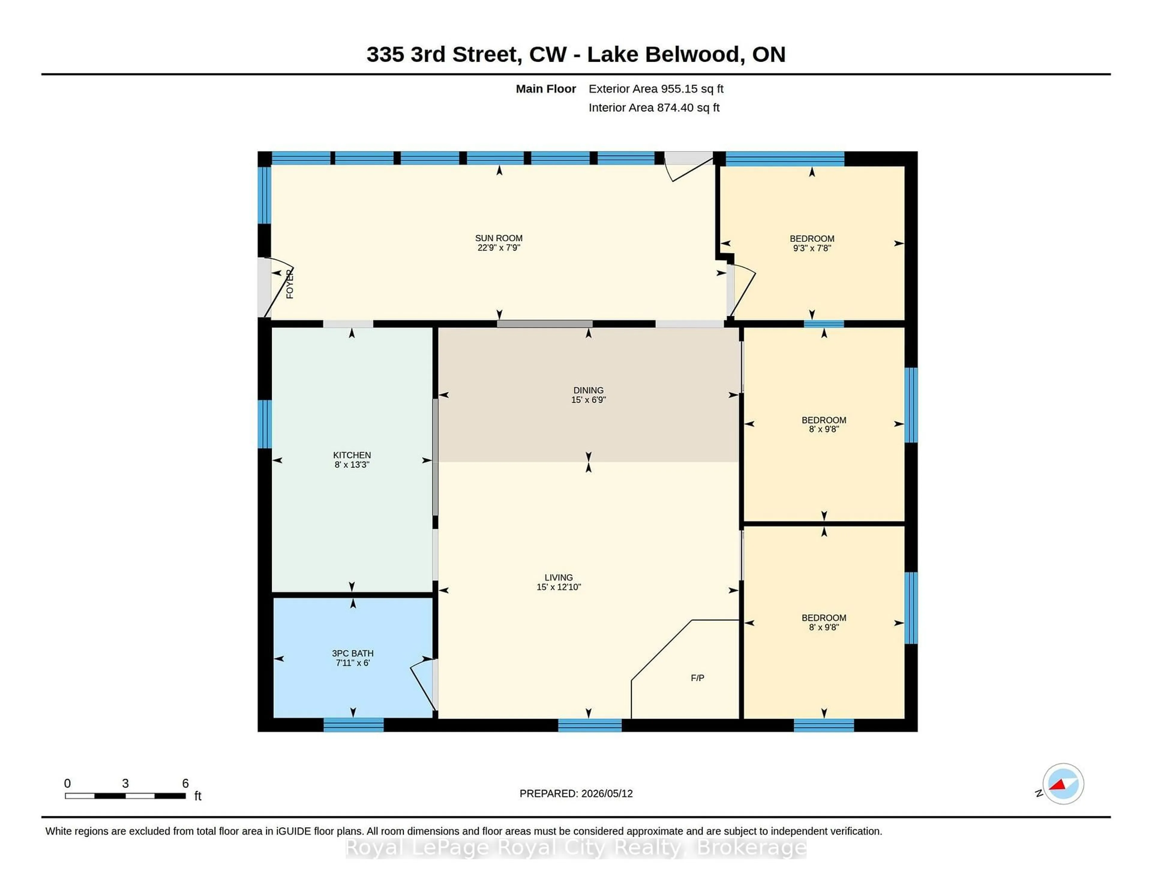 Floor plan for 335 Third St, Centre Wellington Ontario N0B 1J0