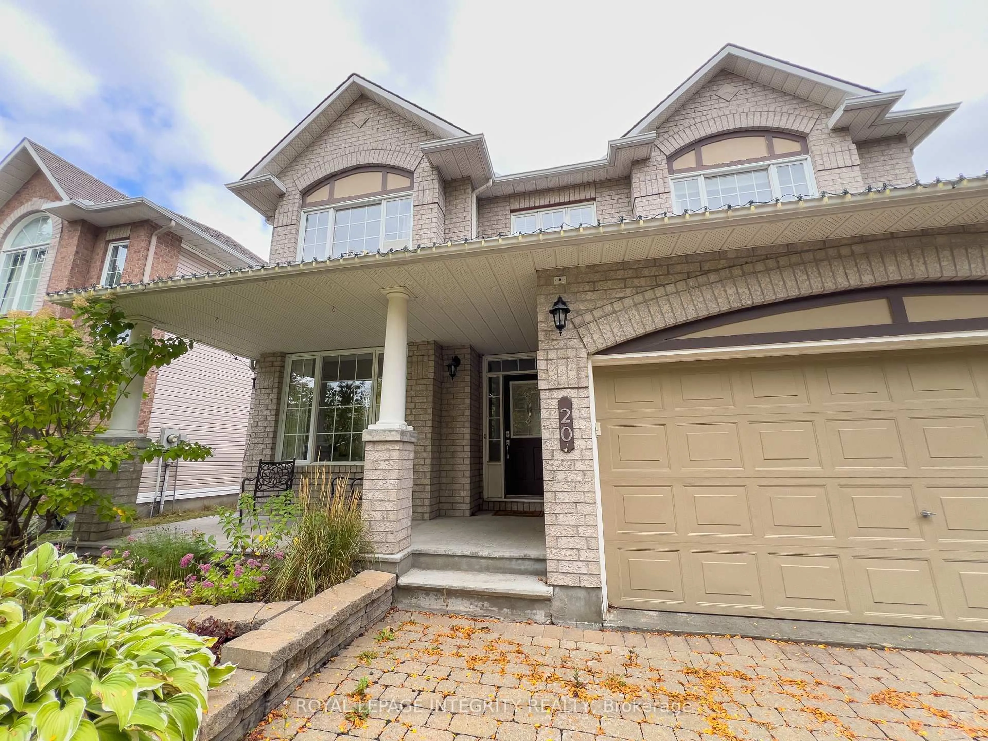 Home with brick exterior material, street for 20 FARMFIELD Cres, Ottawa Ontario K2M 2S9