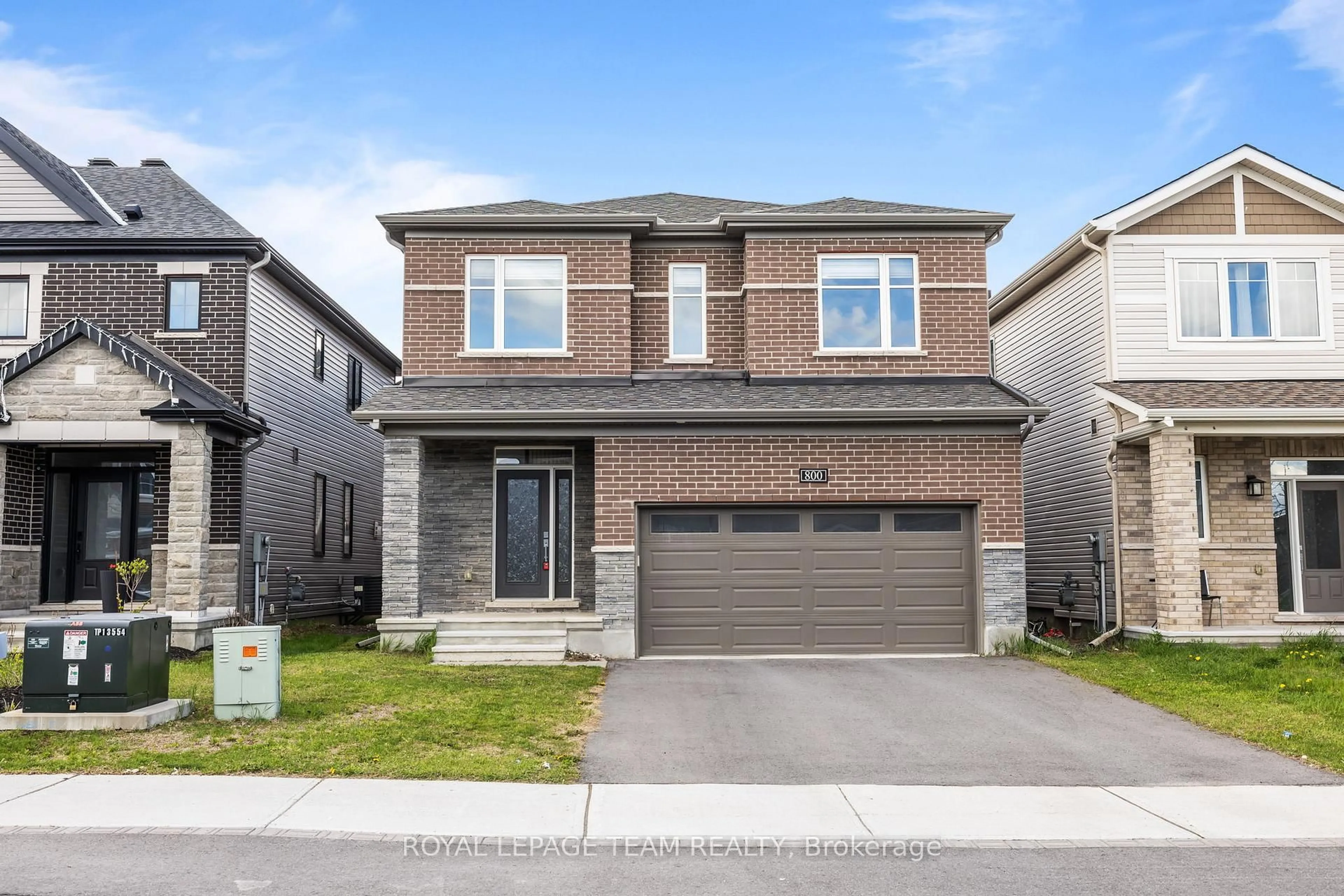 Home with brick exterior material, street for 800 Cappamore Dr, Ottawa Ontario K2J 6V6