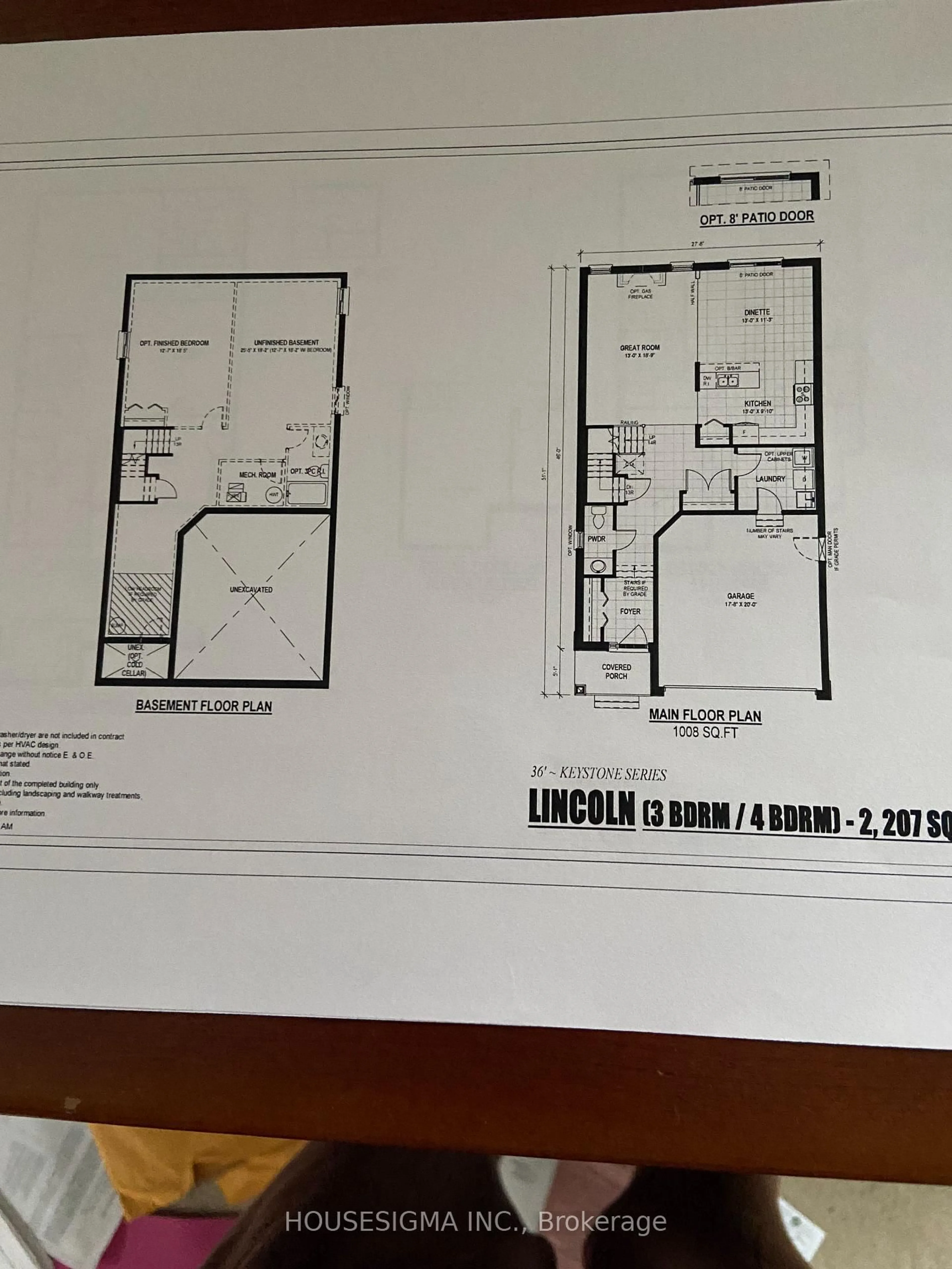 Floor plan for 348 Freure Dr, Cambridge Ontario N1S 0B5