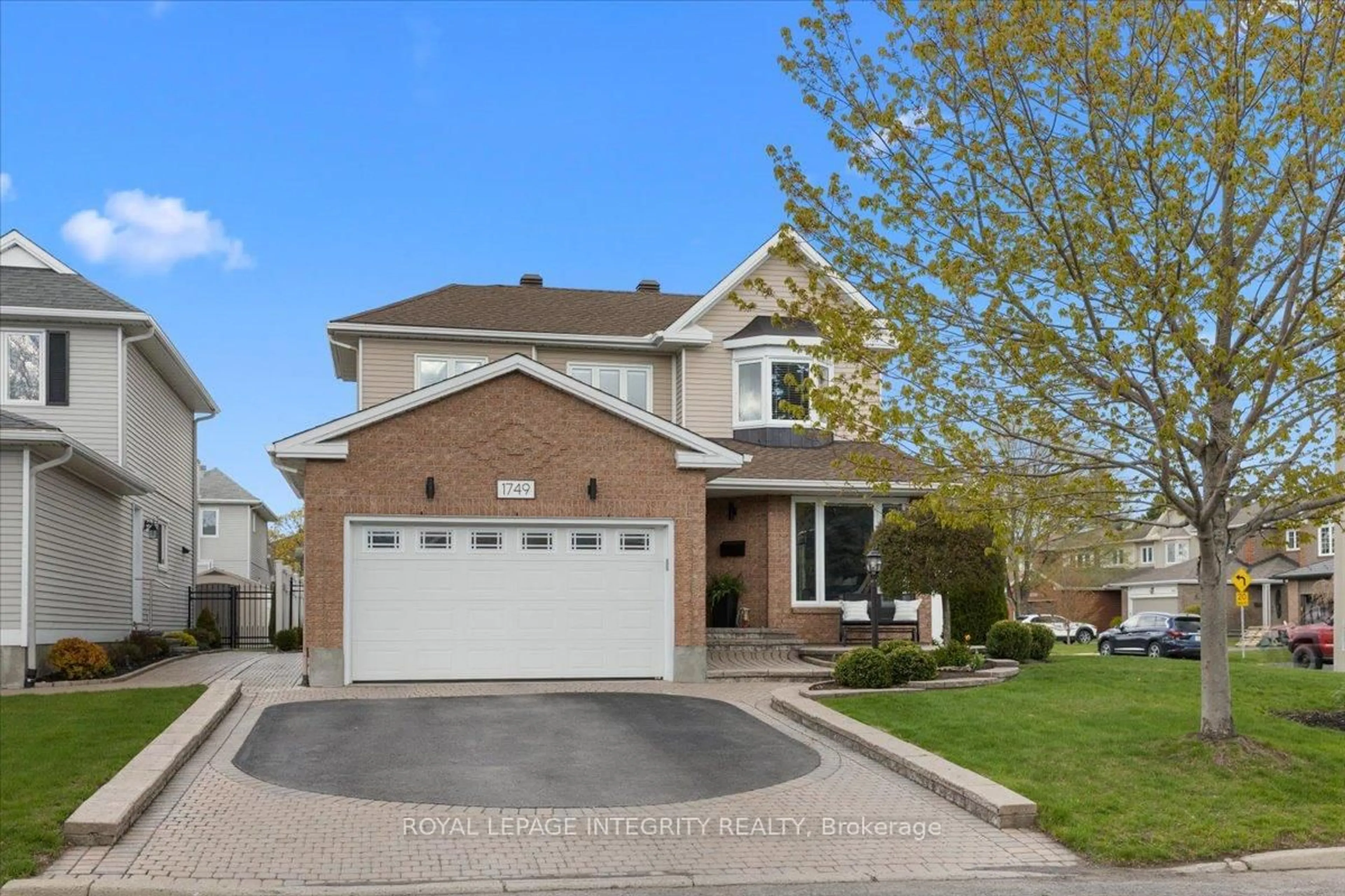 Home with brick exterior material, street for 1749 Bellechasse Pl, Ottawa Ontario K1C 6W8