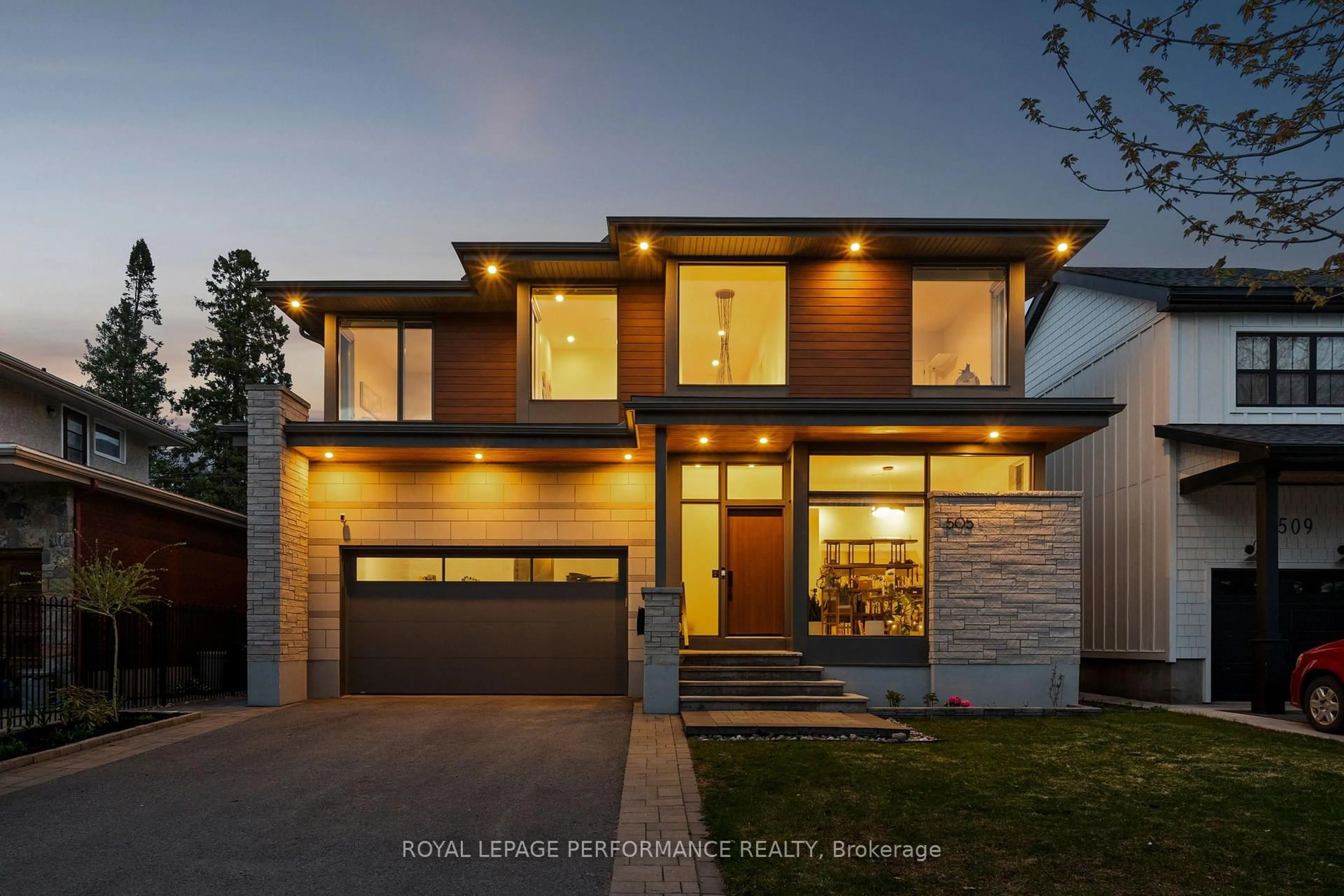 Home with brick exterior material, street for 505 WINDERMERE Ave, Ottawa Ontario K2A 2W3
