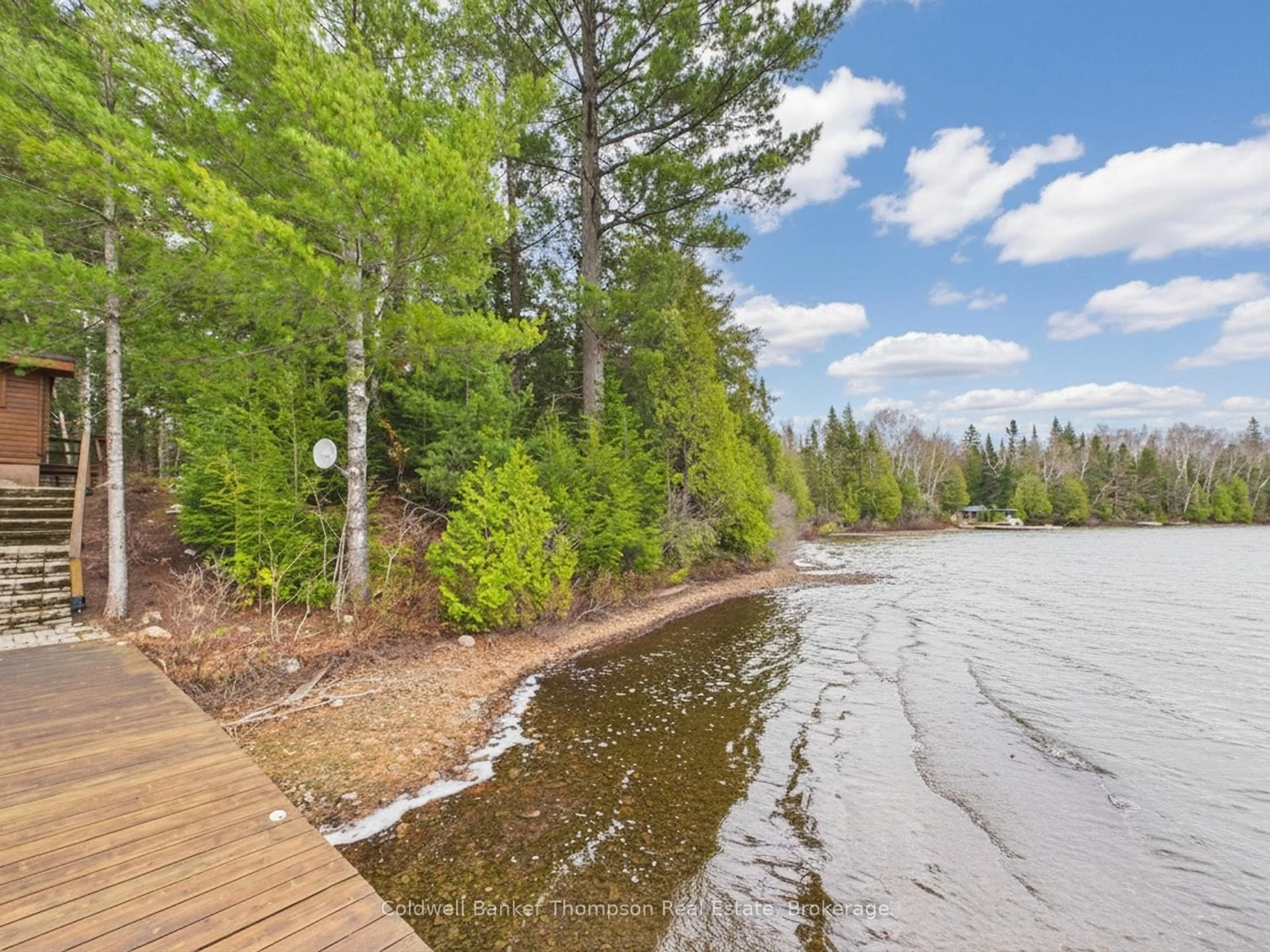 Patio, water/lake/river/ocean view for 722 Grass Lake Rd, Kearney Ontario P0A 1M0